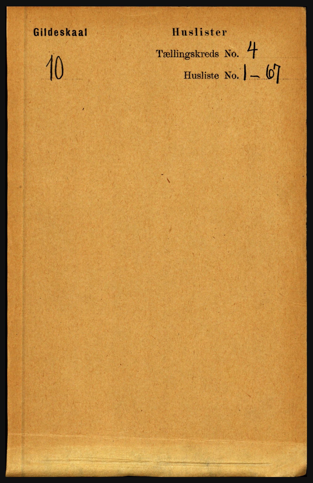 RA, Folketelling 1891 for 1838 Gildeskål herred, 1891, s. 998