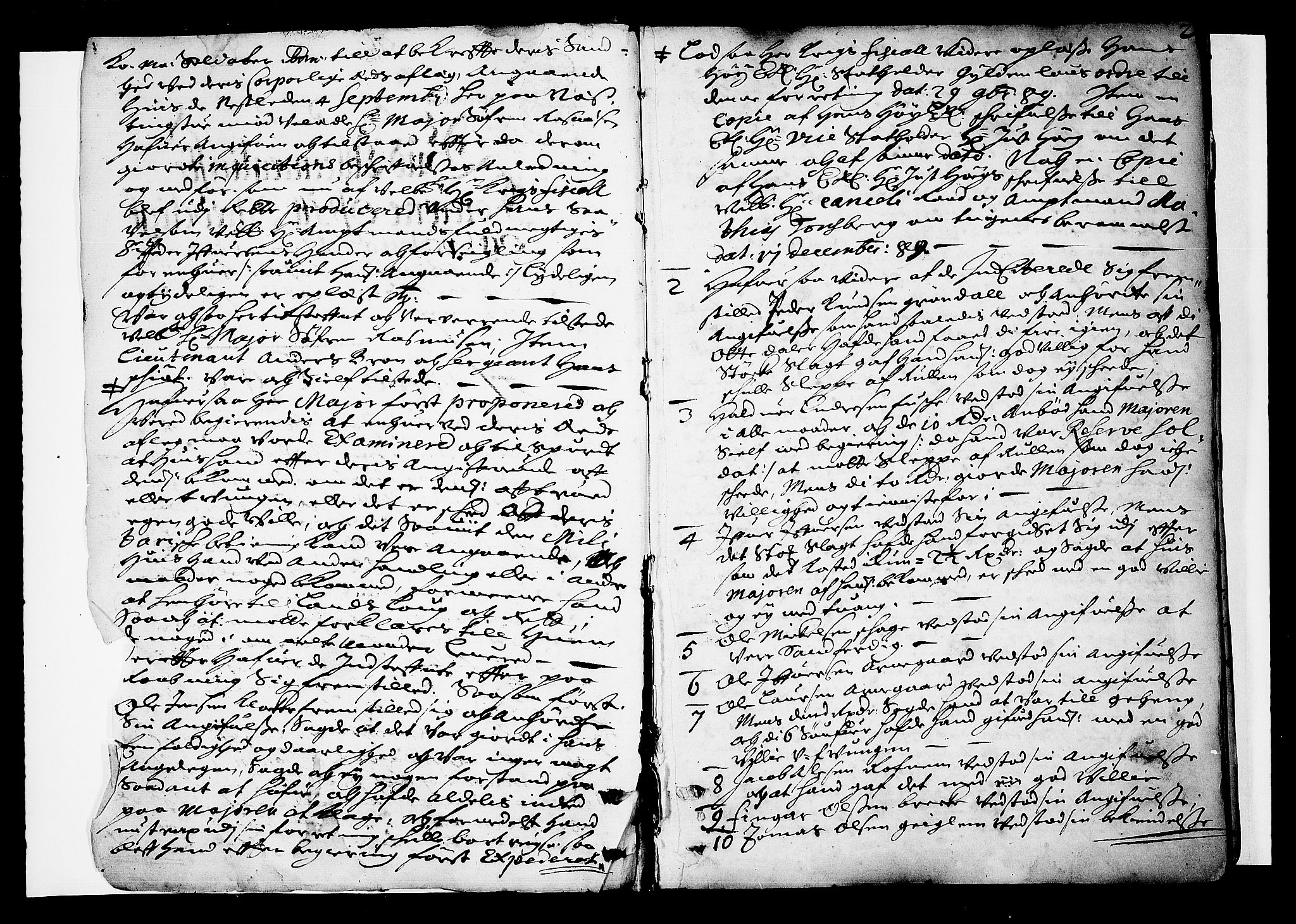 Ringerike og Hallingdal sorenskriveri, SAKO/A-81/F/Fa/Faa/L0021: Tingbok, 1690-1695, s. 2
