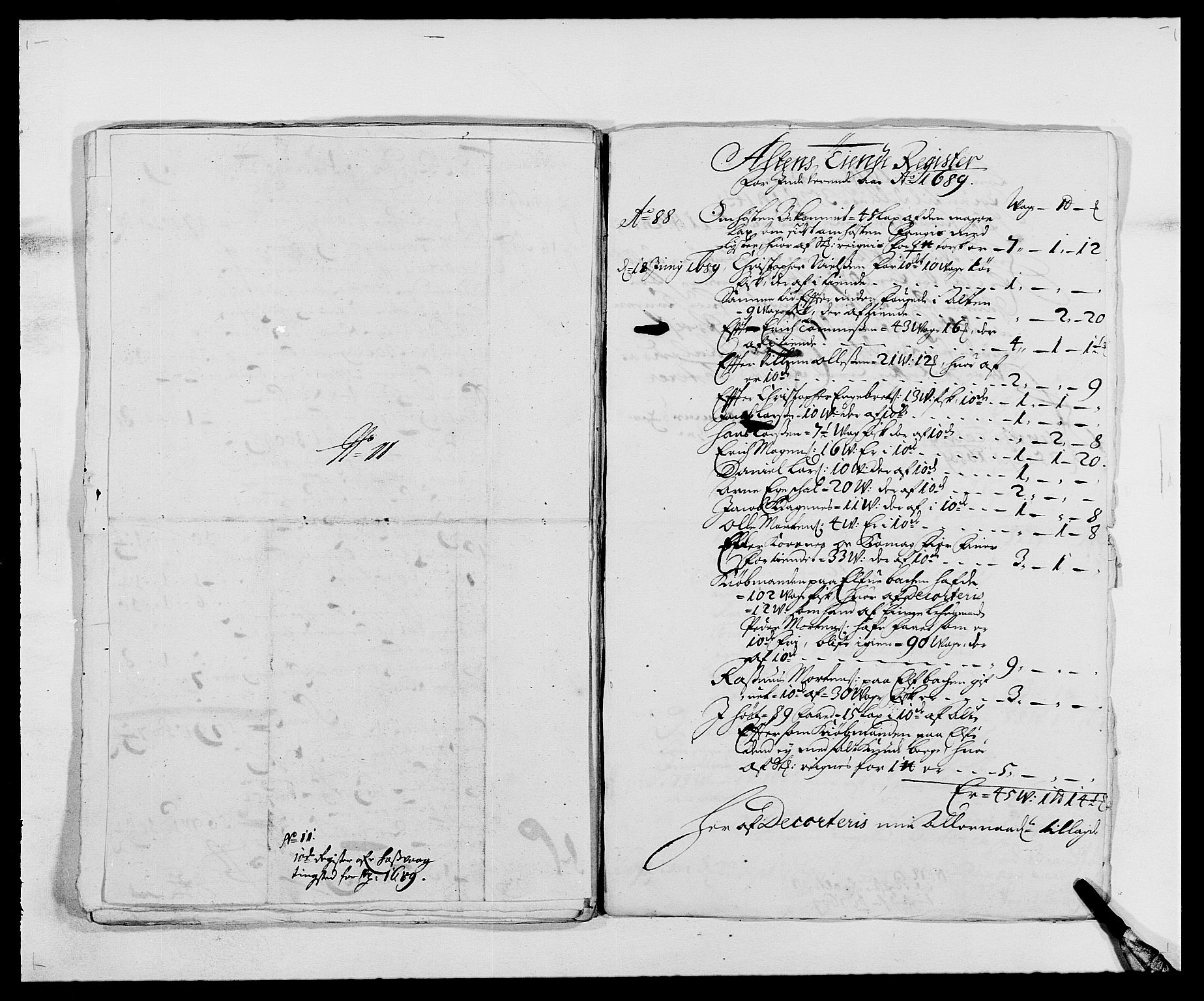 Rentekammeret inntil 1814, Reviderte regnskaper, Fogderegnskap, RA/EA-4092/R69/L4850: Fogderegnskap Finnmark/Vardøhus, 1680-1690, s. 177