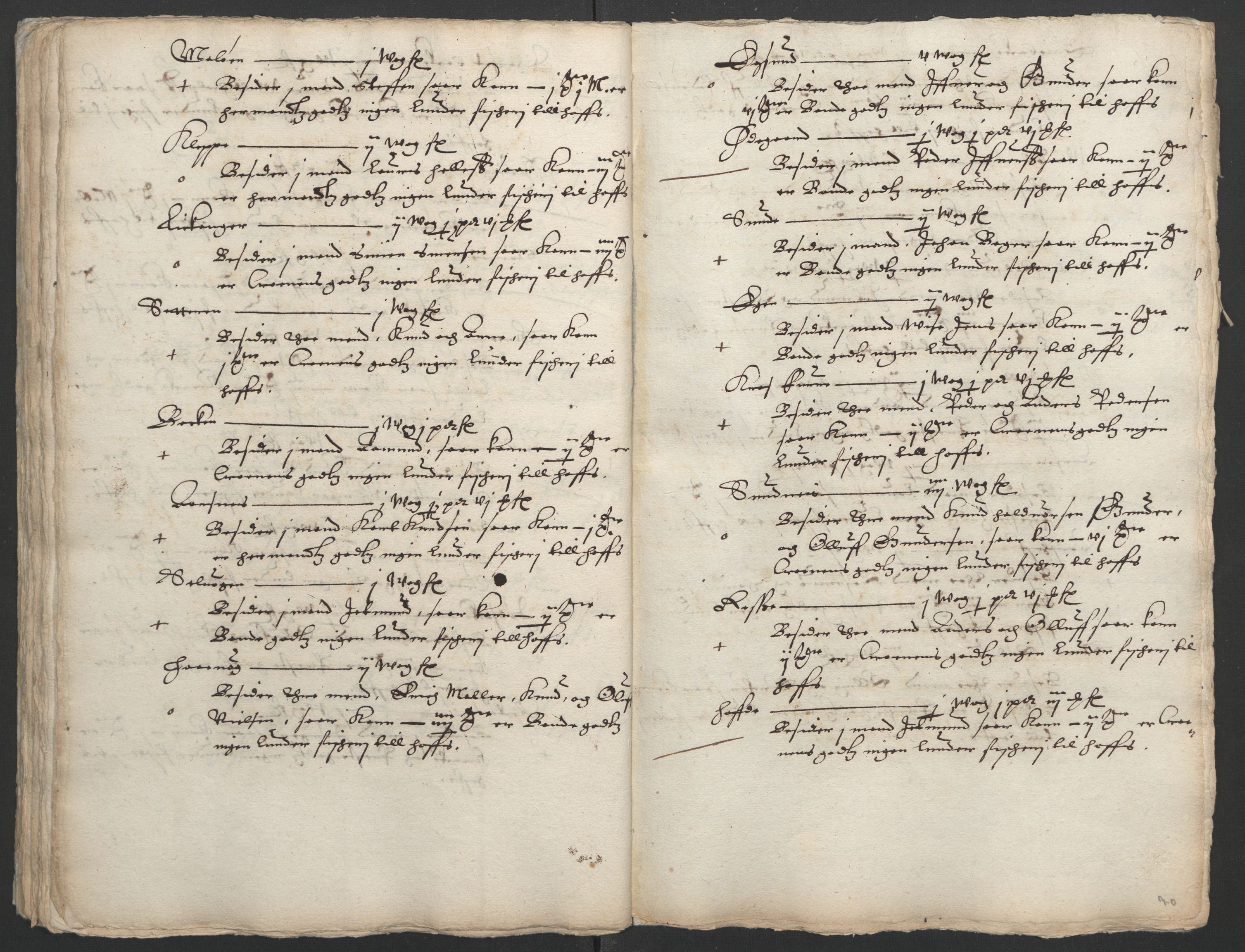 Stattholderembetet 1572-1771, RA/EA-2870/Ek/L0005/0001: Jordebøker til utlikning av garnisonsskatt 1624-1626: / Jordebøker for Bergenhus len (forts.), 1626, s. 211