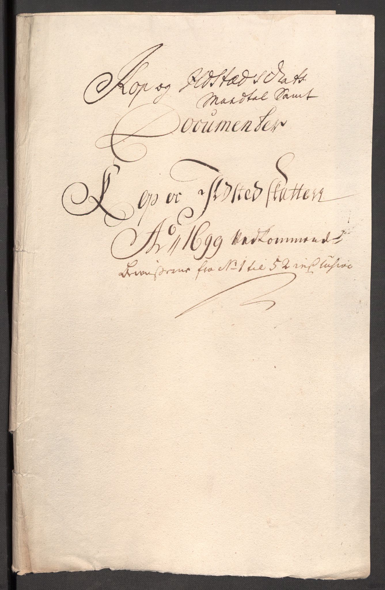 Rentekammeret inntil 1814, Reviderte regnskaper, Fogderegnskap, RA/EA-4092/R52/L3310: Fogderegnskap Sogn, 1698-1699, s. 501