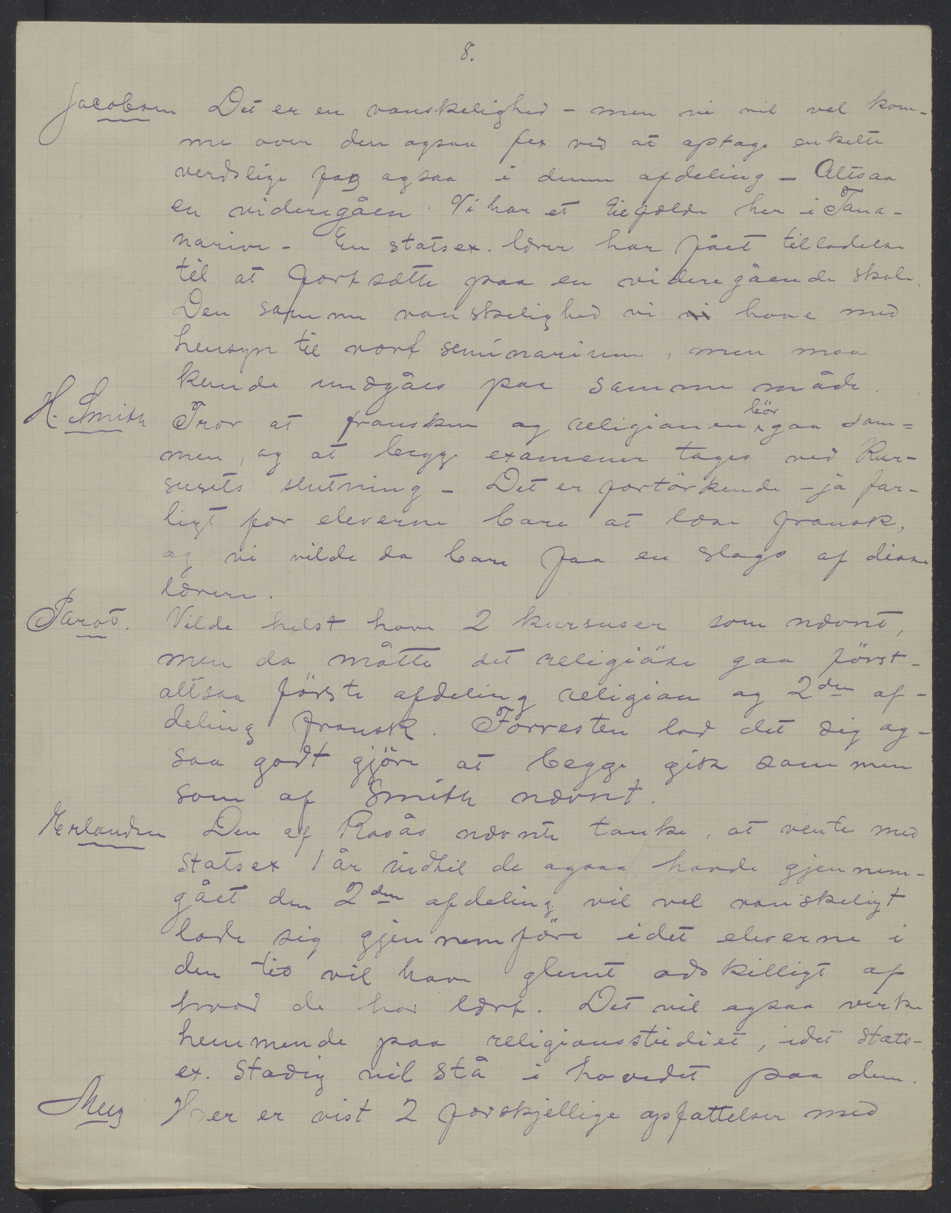 Det Norske Misjonsselskap - hovedadministrasjonen, VID/MA-A-1045/D/Da/Daa/L0043/0010: Konferansereferat og årsberetninger / Konferansereferat fra Madagaskar Innland, del II., 1900