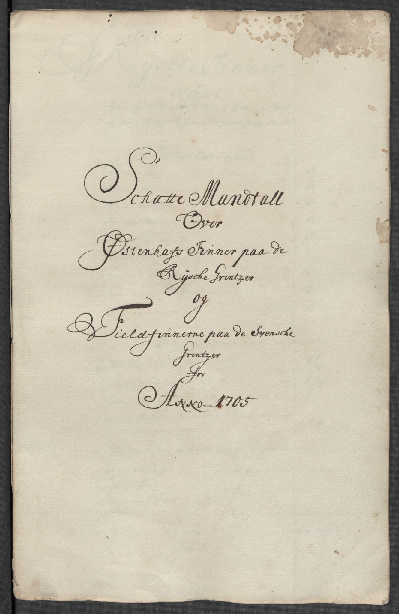 Rentekammeret inntil 1814, Reviderte regnskaper, Fogderegnskap, AV/RA-EA-4092/R69/L4853: Fogderegnskap Finnmark/Vardøhus, 1705-1706, s. 14
