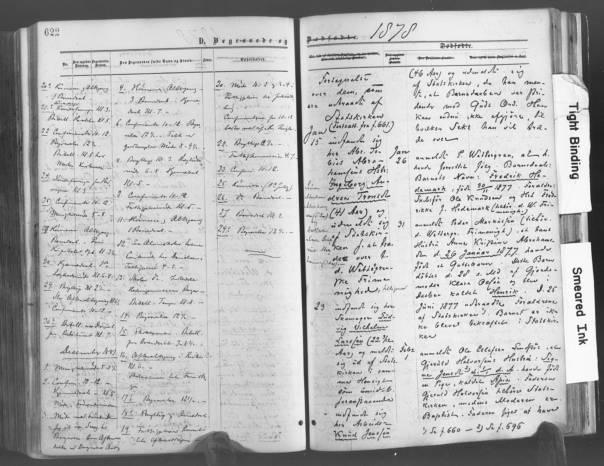 Risør sokneprestkontor, AV/SAK-1111-0035/F/Fa/L0004: Ministerialbok nr. A 4, 1865-1882, s. 622