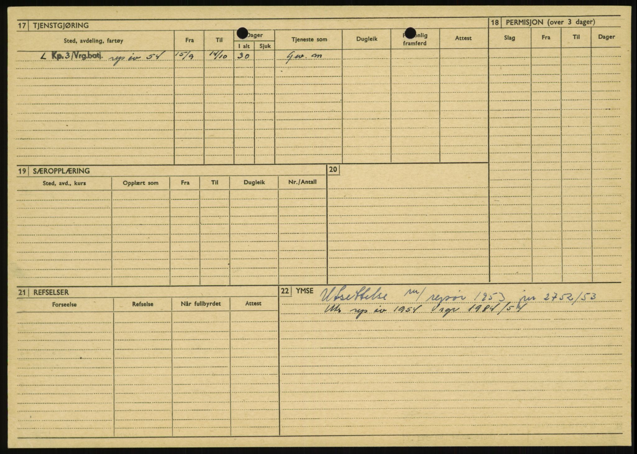 Forsvaret, Varanger bataljon, AV/RA-RAFA-2258/1/D/L0446: Rulleblad for menige født 1917-1919, 1917-1919, s. 291