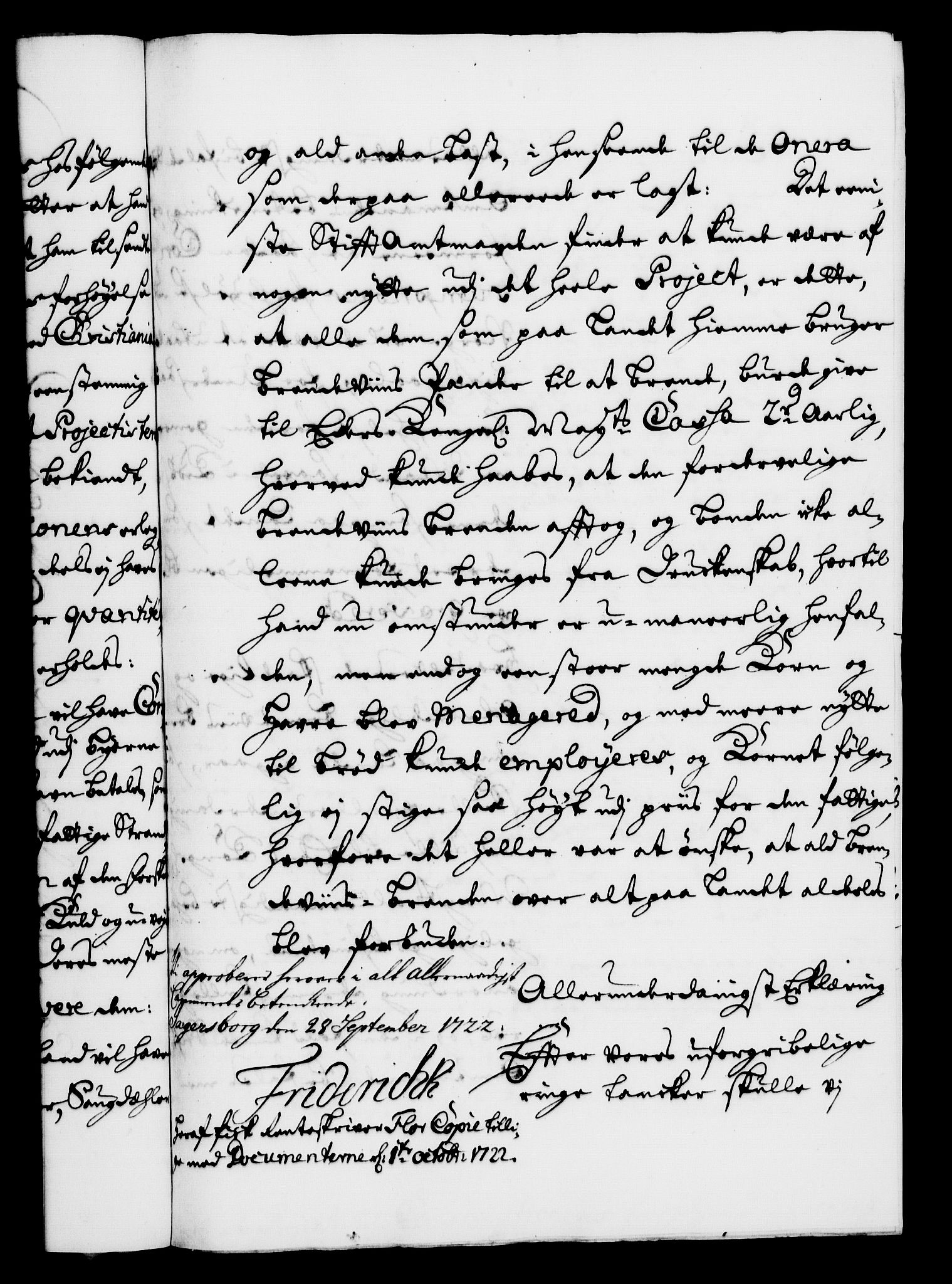 Rentekammeret, Kammerkanselliet, AV/RA-EA-3111/G/Gf/Gfa/L0005: Norsk relasjons- og resolusjonsprotokoll (merket RK 52.5), 1722, s. 573