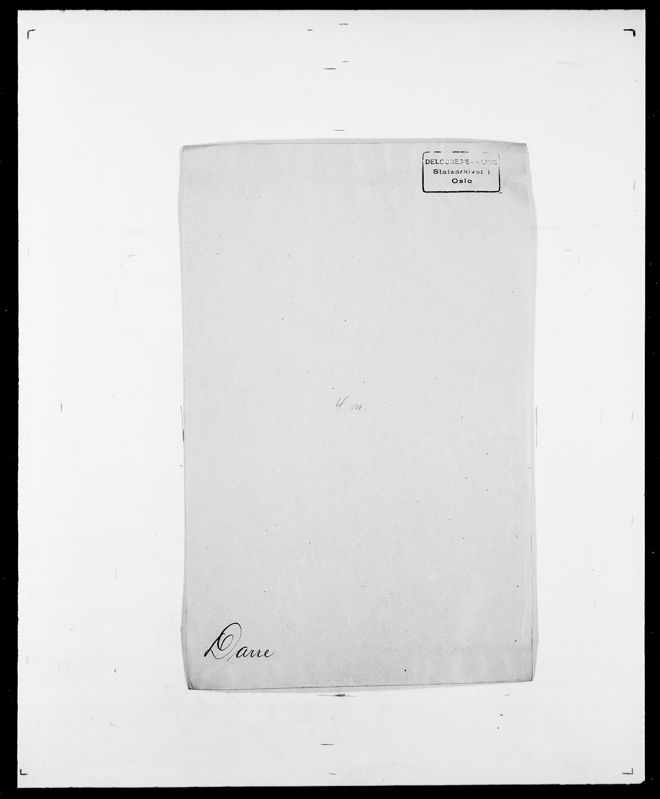 Delgobe, Charles Antoine - samling, AV/SAO-PAO-0038/D/Da/L0009: Dahl - v. Düren, s. 339