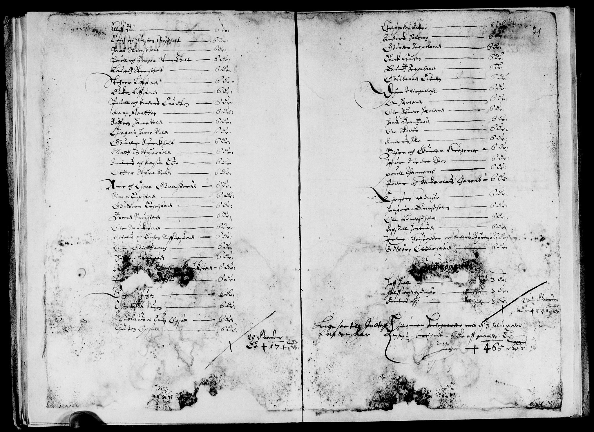 Rentekammeret inntil 1814, Reviderte regnskaper, Lensregnskaper, AV/RA-EA-5023/R/Rb/Rbo/L0028: Tønsberg len, 1647-1649