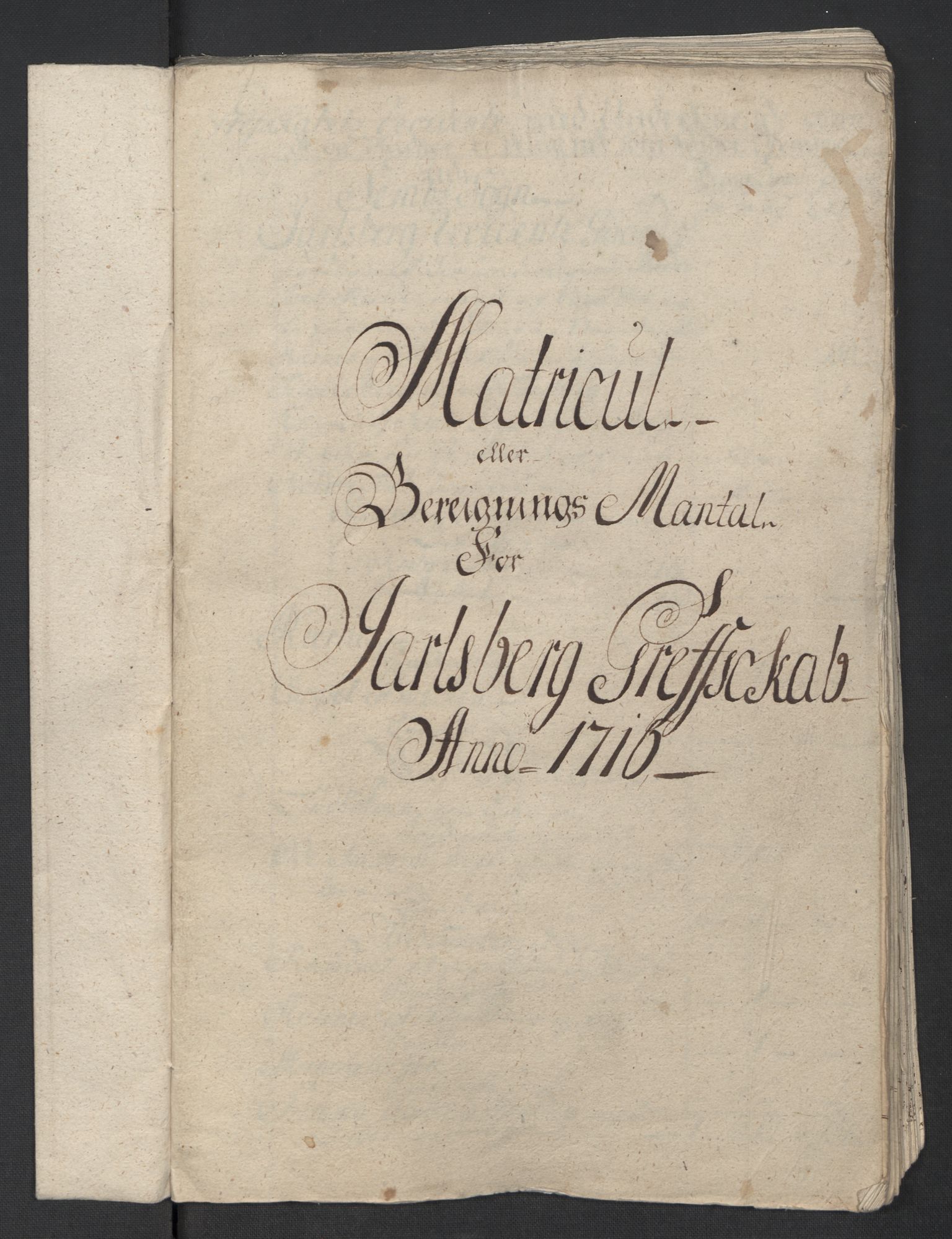 Rentekammeret inntil 1814, Reviderte regnskaper, Fogderegnskap, RA/EA-4092/R32/L1880: Fogderegnskap Jarlsberg grevskap, 1716, s. 14