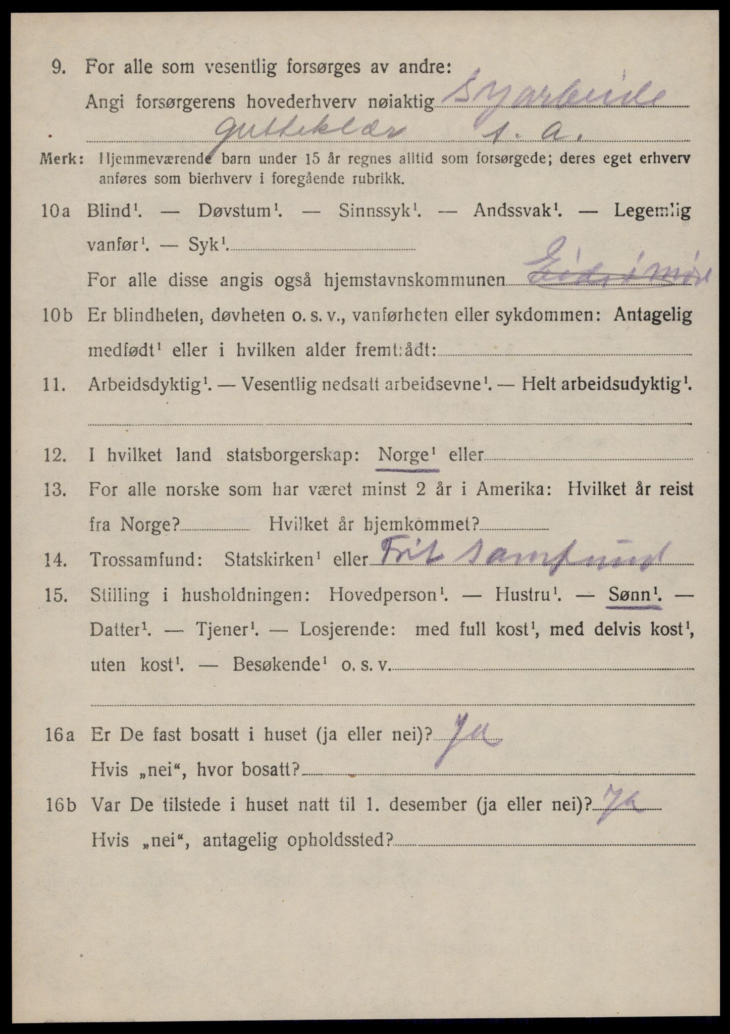 SAT, Folketelling 1920 for 1548 Fræna herred, 1920, s. 3074
