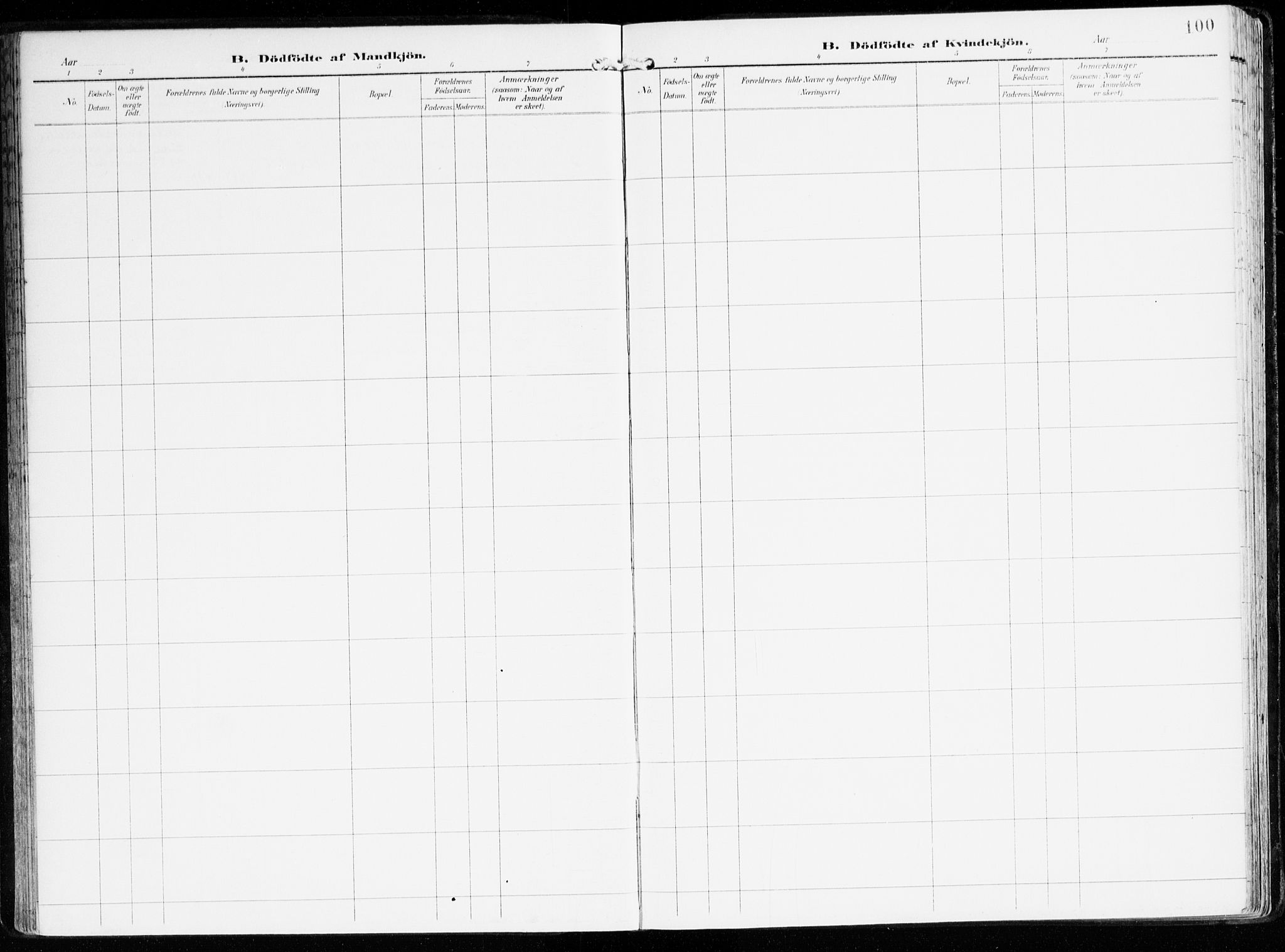 Innvik sokneprestembete, AV/SAB-A-80501: Ministerialbok nr. B 2, 1903-1929, s. 100