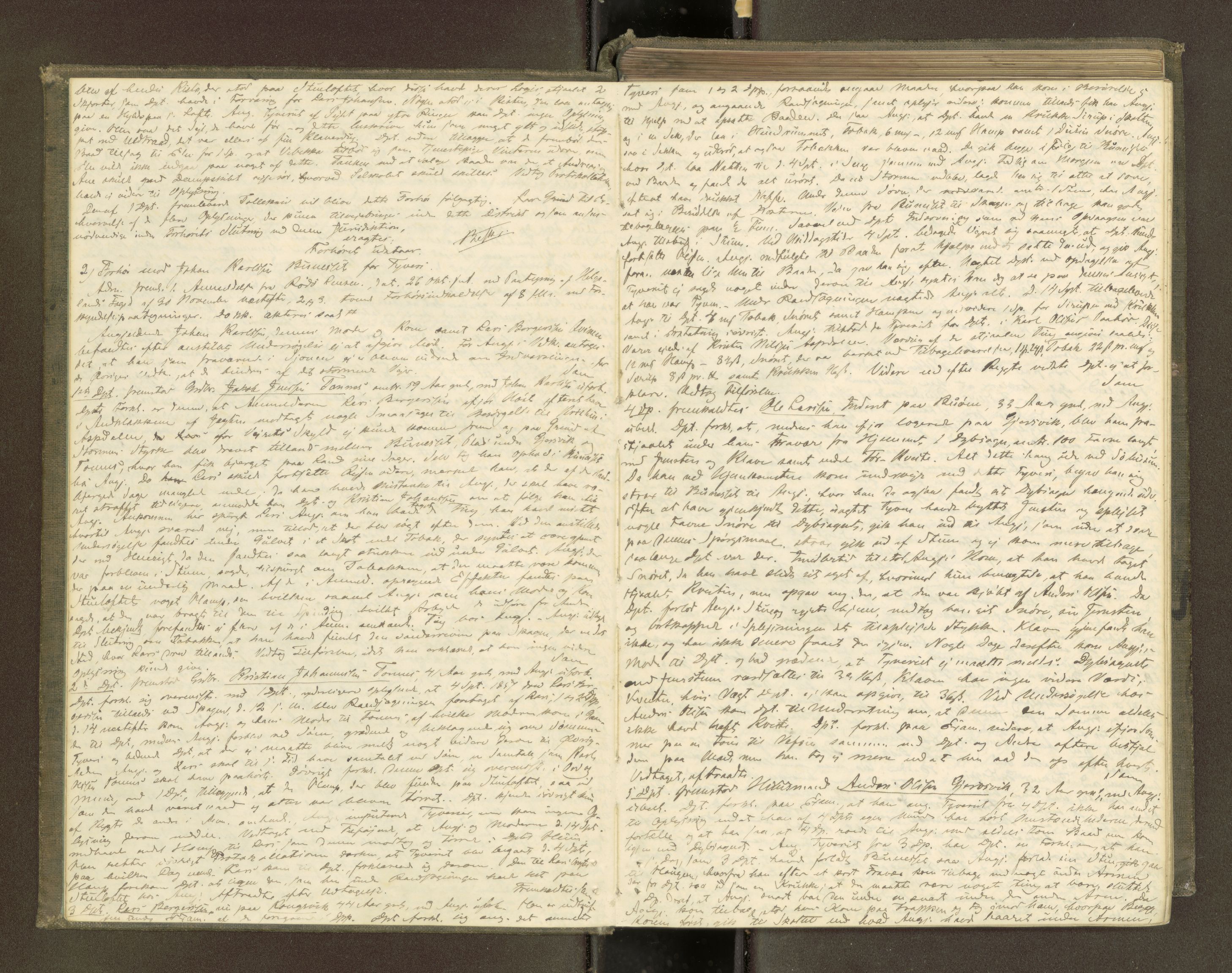 Helgeland sorenskriveri, AV/SAT-A-0004/1/1B/L0014: Ekstrarettsprotokoll 12 (1), 1858-1863, s. 4b-5a