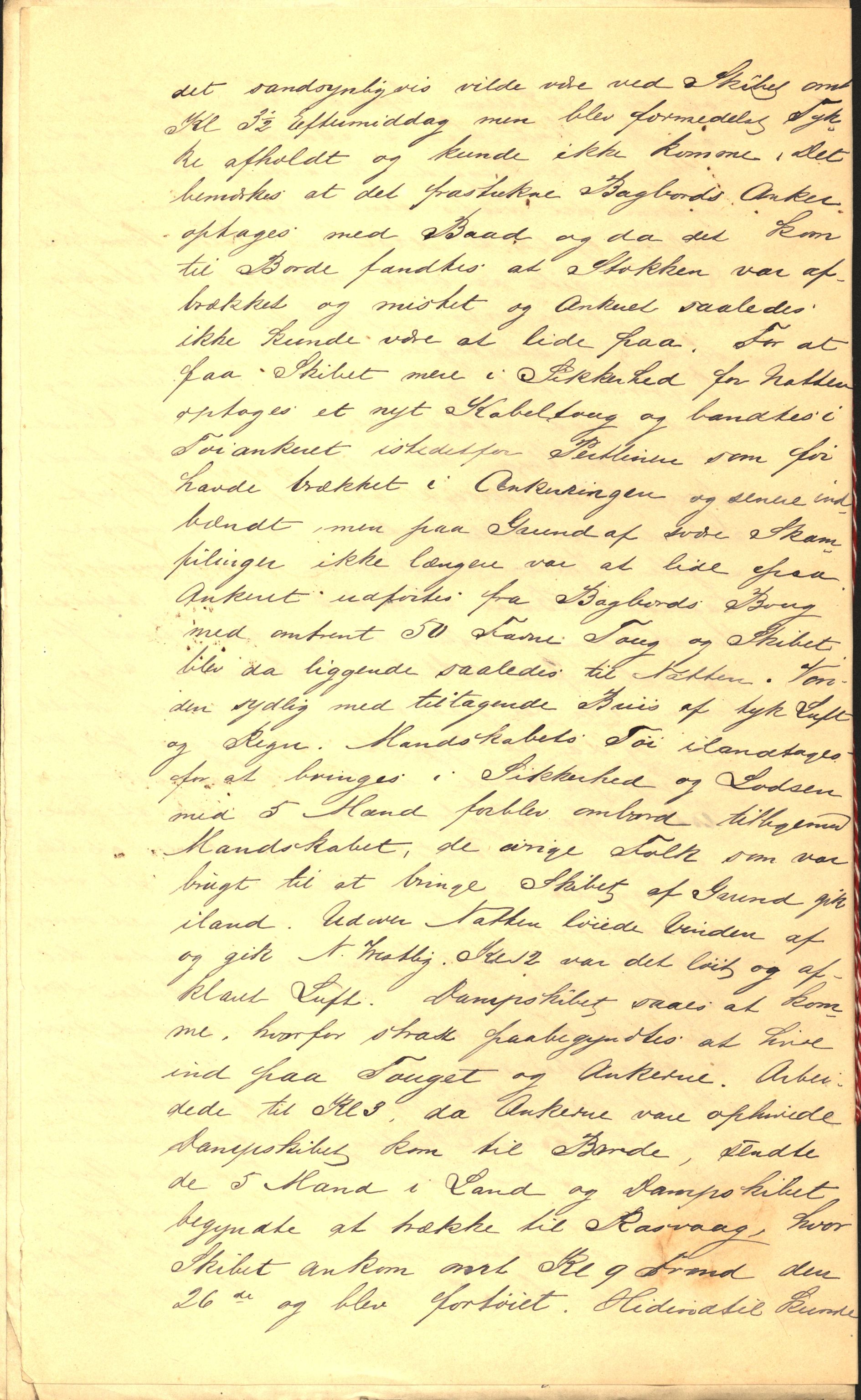 Pa 63 - Østlandske skibsassuranceforening, VEMU/A-1079/G/Ga/L0014/0008: Havaridokumenter / Punctum, 1882, s. 10