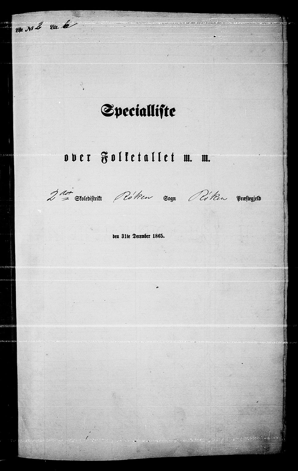 RA, Folketelling 1865 for 0627P Røyken prestegjeld, 1865, s. 64