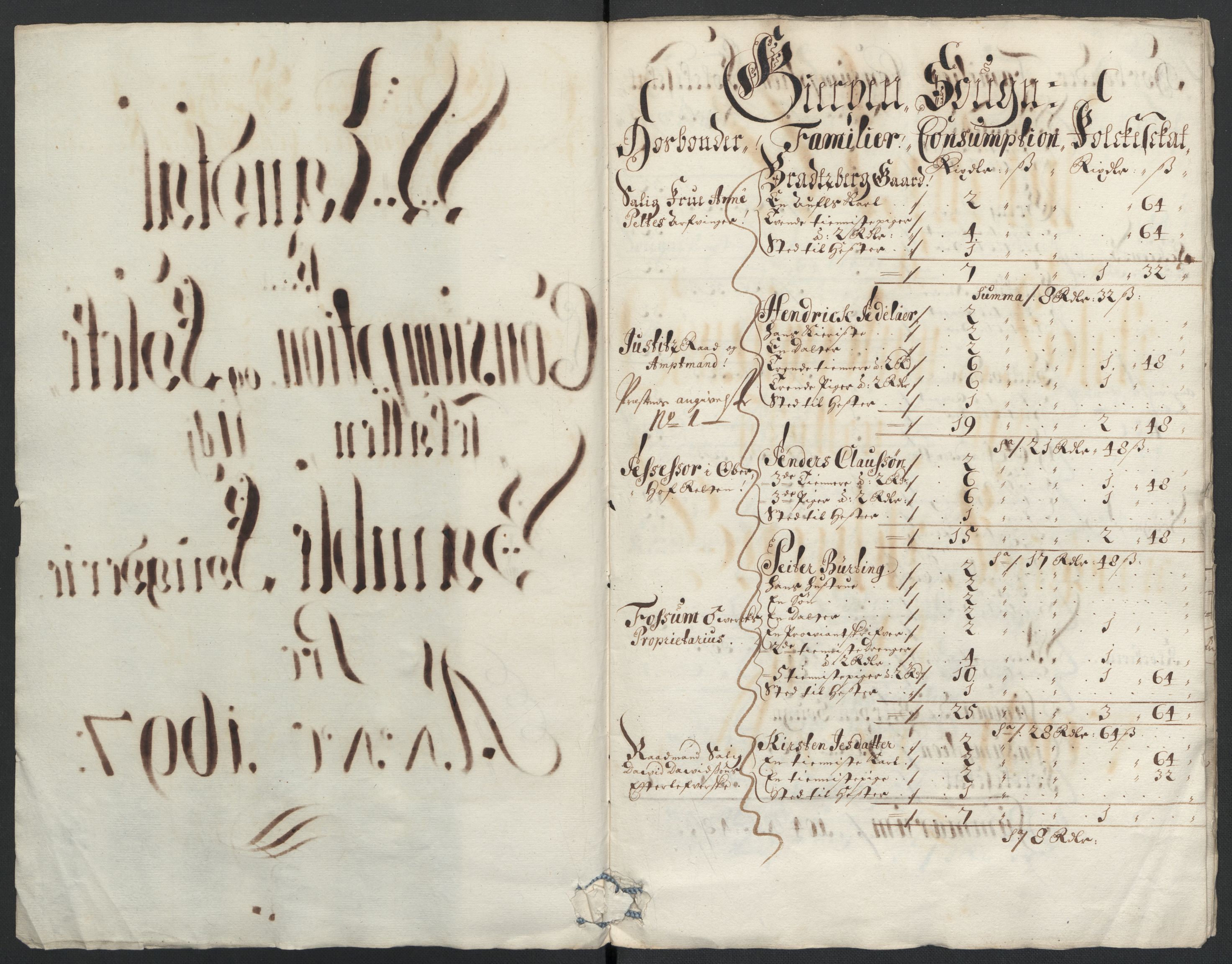 Rentekammeret inntil 1814, Reviderte regnskaper, Fogderegnskap, AV/RA-EA-4092/R36/L2097: Fogderegnskap Øvre og Nedre Telemark og Bamble, 1697, s. 154