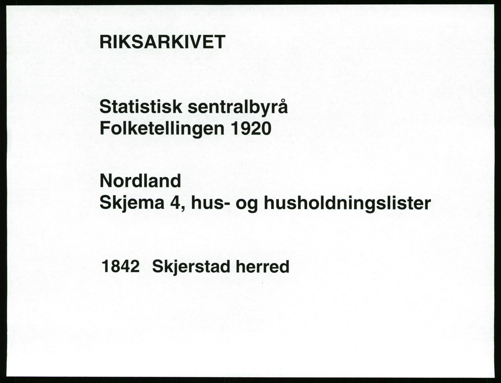 SAT, Folketelling 1920 for 1842 Skjerstad herred, 1920, s. 37