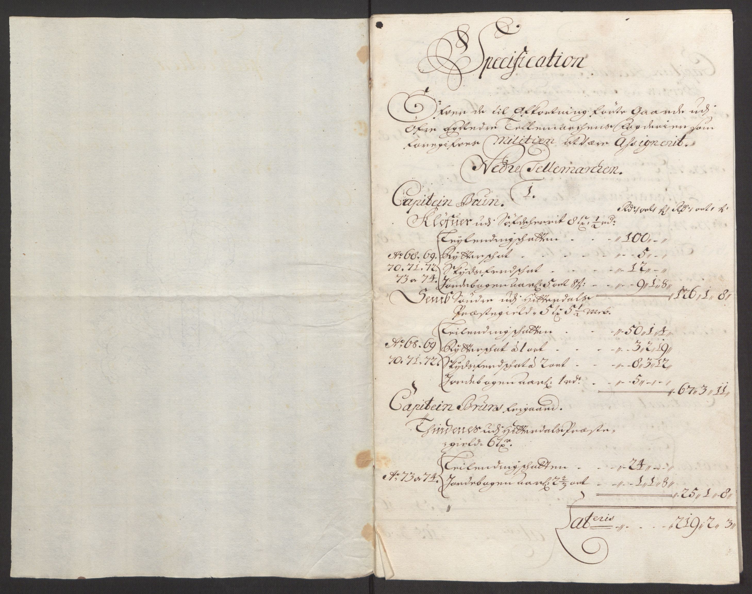 Rentekammeret inntil 1814, Reviderte regnskaper, Fogderegnskap, AV/RA-EA-4092/R35/L2062: Fogderegnskap Øvre og Nedre Telemark, 1674, s. 322