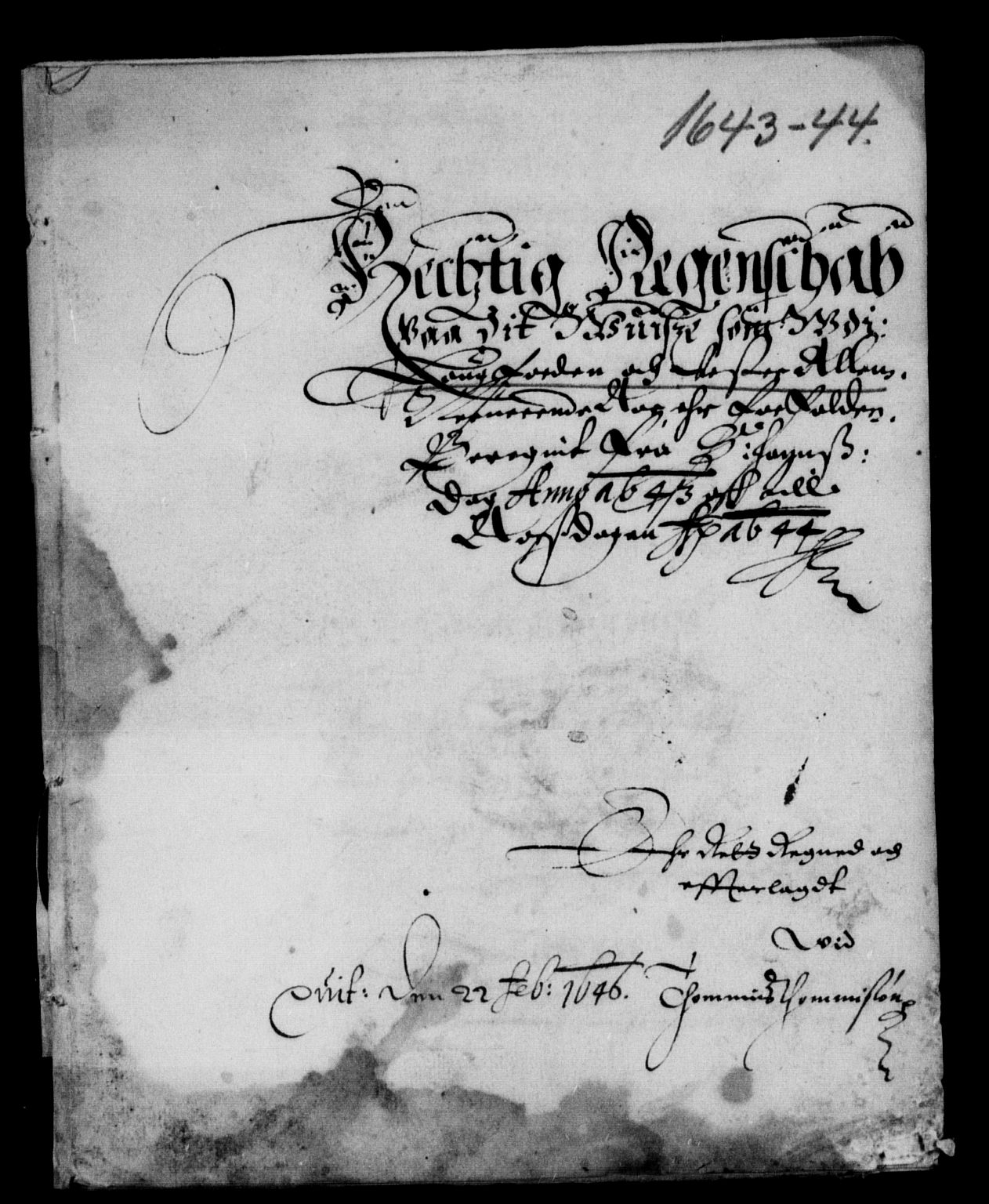 Rentekammeret inntil 1814, Reviderte regnskaper, Lensregnskaper, AV/RA-EA-5023/R/Rb/Rbz/L0030: Nordlandenes len, 1638-1644