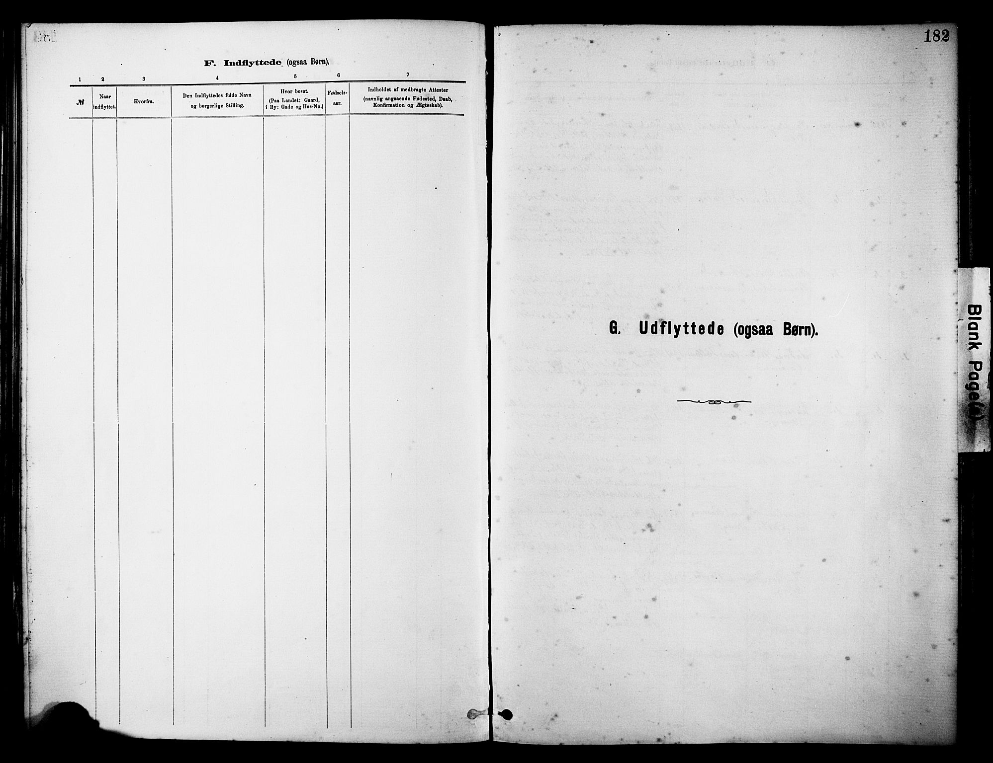Rennesøy sokneprestkontor, SAST/A -101827/H/Ha/Haa/L0012: Ministerialbok nr. A 13, 1885-1917, s. 182