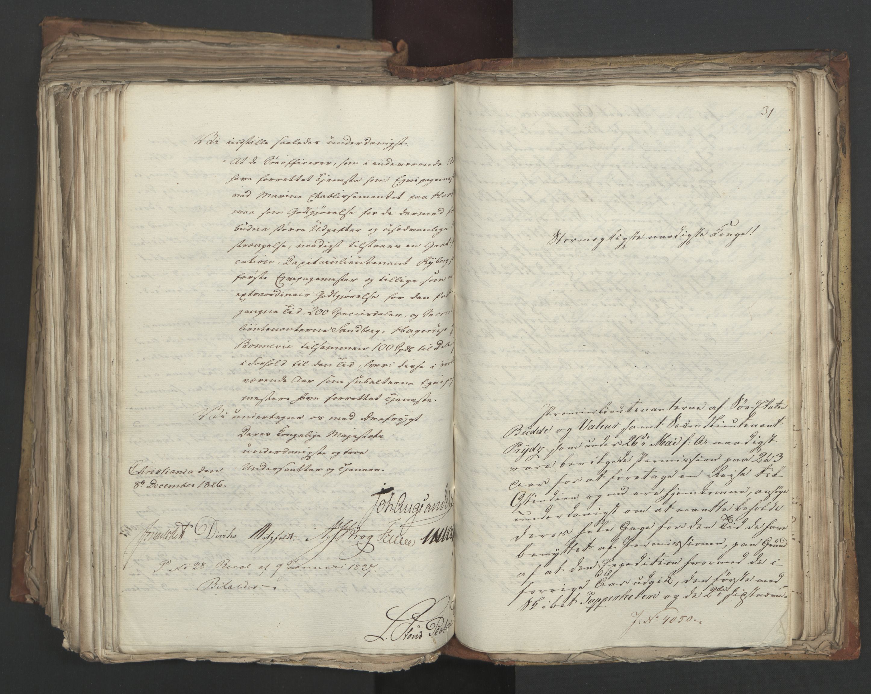 Statsrådsavdelingen i Stockholm, AV/RA-S-1003/D/Da/L0049: Regjeringsinnstillinger nr. 3860-4086, 1826, s. 454