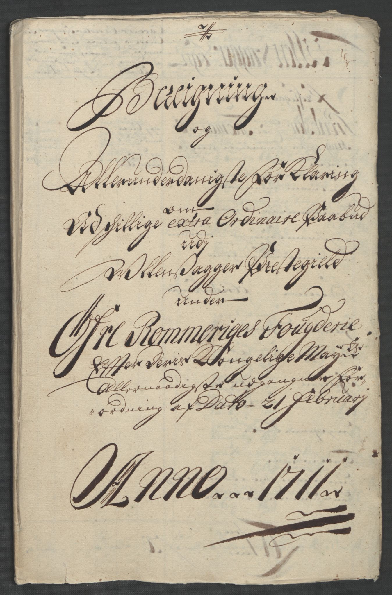 Rentekammeret inntil 1814, Reviderte regnskaper, Fogderegnskap, RA/EA-4092/R12/L0721: Fogderegnskap Øvre Romerike, 1711, s. 111