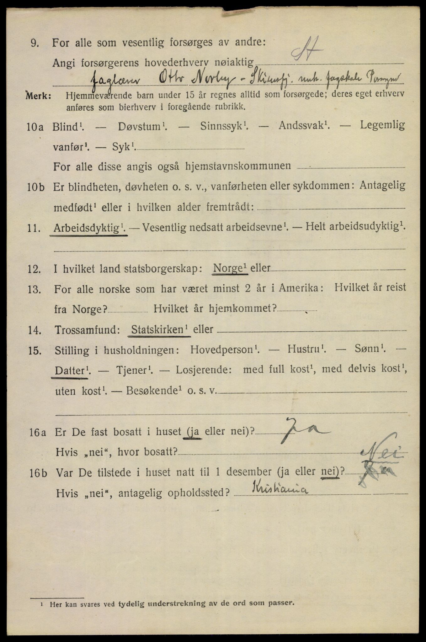 SAKO, Folketelling 1920 for 0805 Porsgrunn kjøpstad, 1920, s. 9460