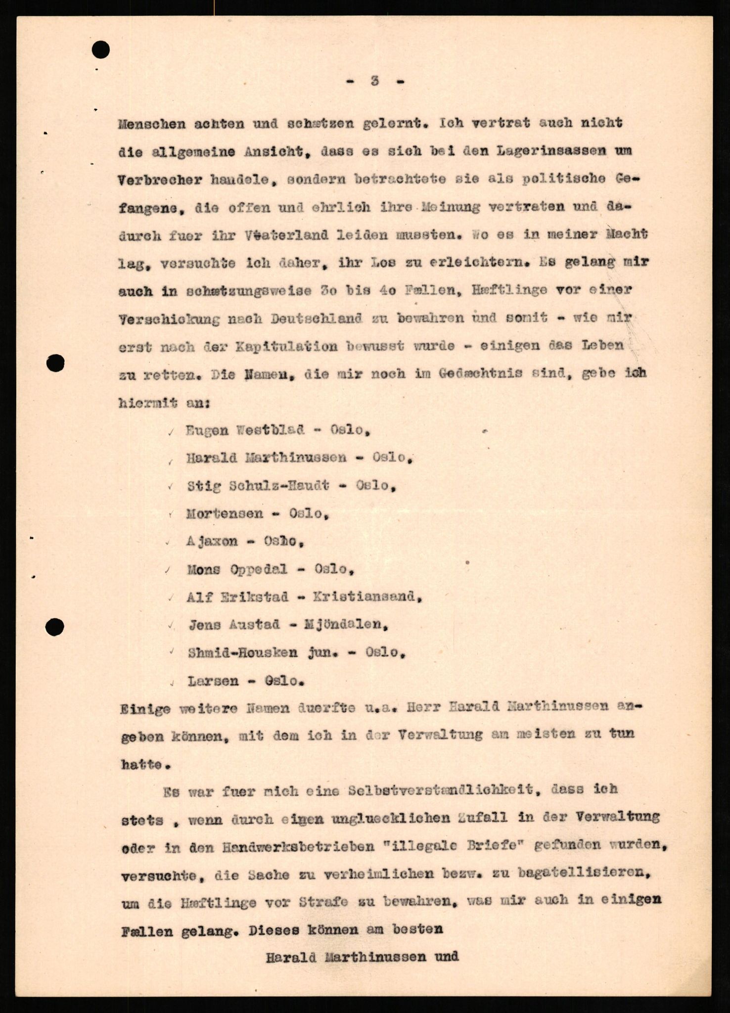 Forsvaret, Forsvarets overkommando II, AV/RA-RAFA-3915/D/Db/L0020: CI Questionaires. Tyske okkupasjonsstyrker i Norge. Tyskere., 1945-1946, s. 401