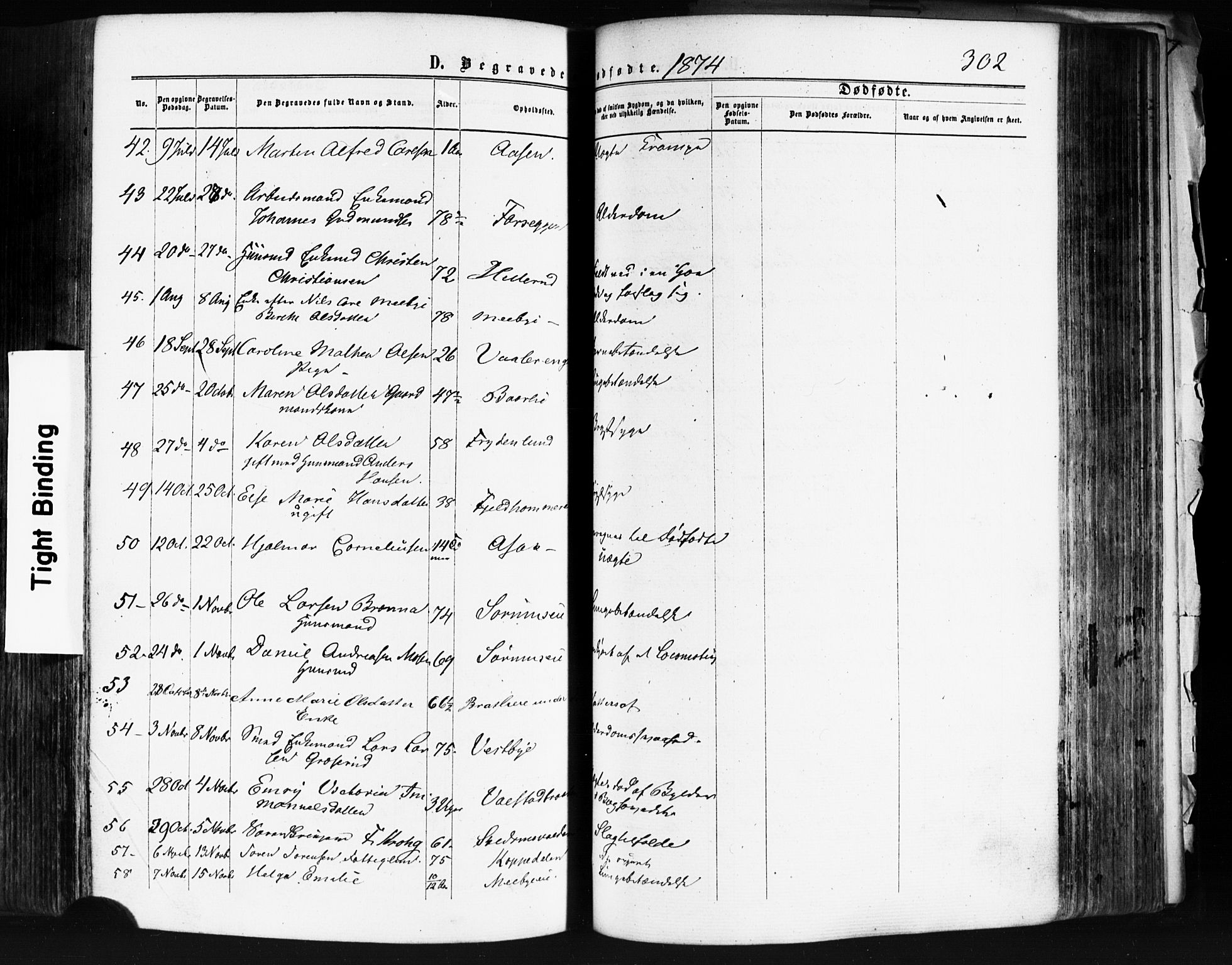 Skedsmo prestekontor Kirkebøker, AV/SAO-A-10033a/F/Fa/L0011: Ministerialbok nr. I 11, 1866-1876, s. 302