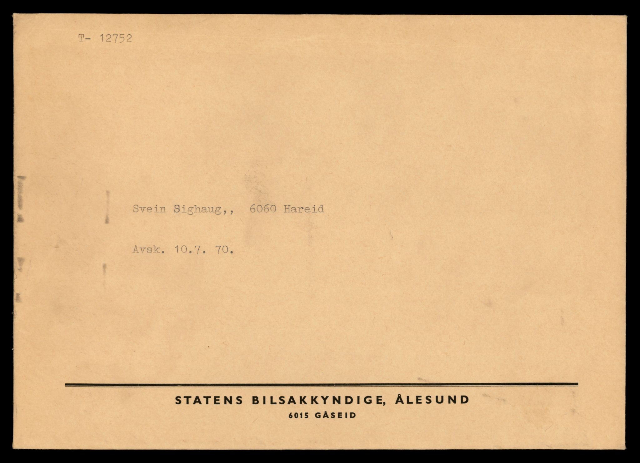 Møre og Romsdal vegkontor - Ålesund trafikkstasjon, AV/SAT-A-4099/F/Fe/L0035: Registreringskort for kjøretøy T 12653 - T 12829, 1927-1998, s. 1903