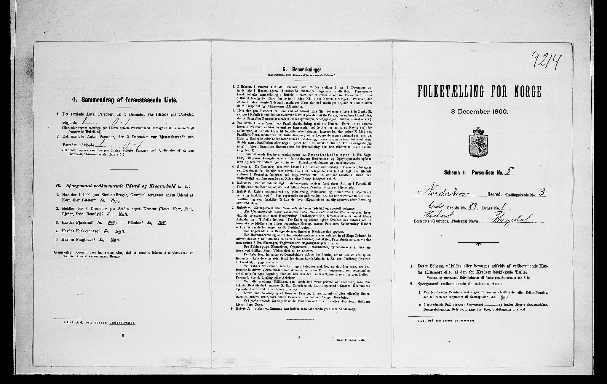 RA, Folketelling 1900 for 0613 Norderhov herred, 1900, s. 657