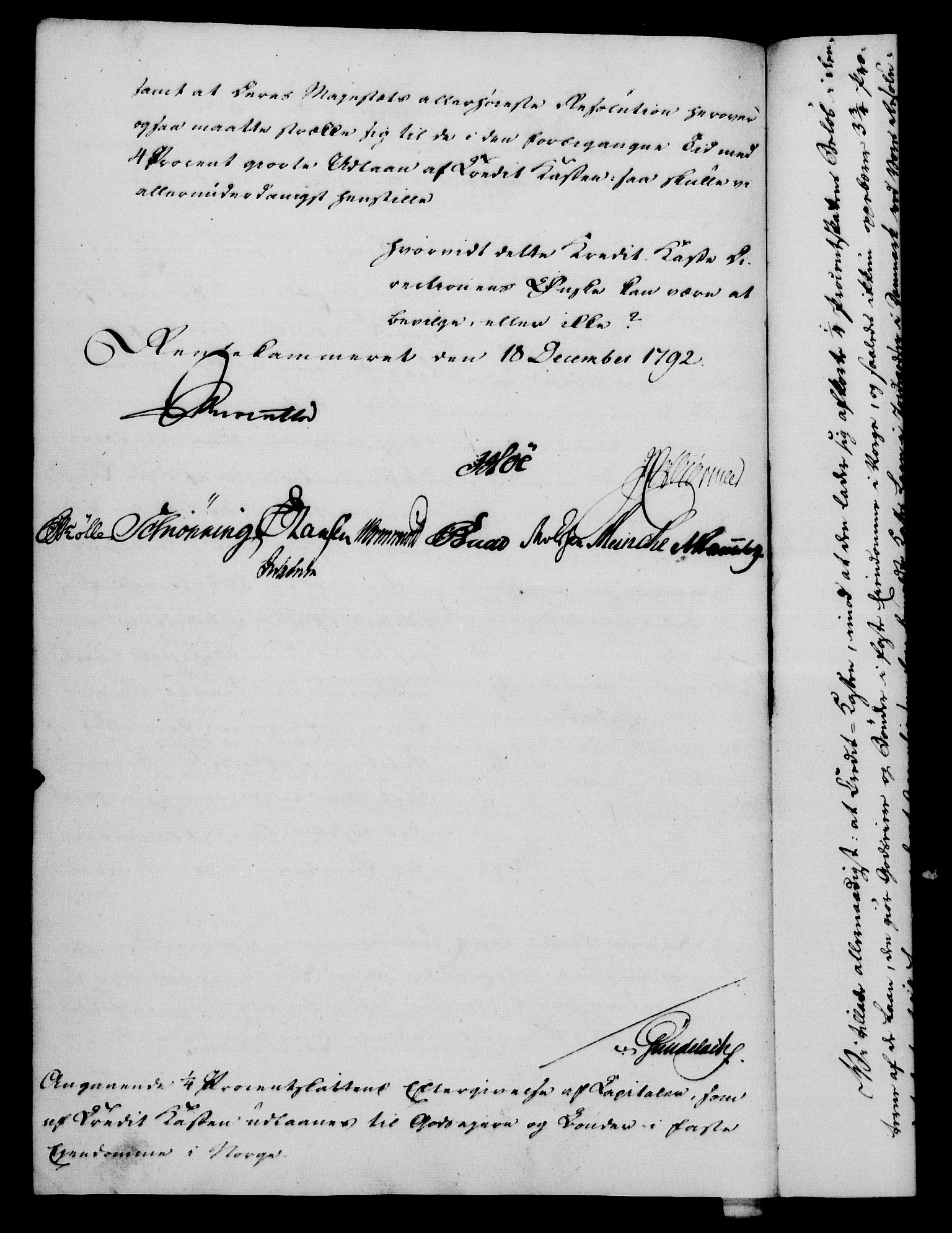 Rentekammeret, Kammerkanselliet, RA/EA-3111/G/Gf/Gfa/L0075: Norsk relasjons- og resolusjonsprotokoll (merket RK 52.75), 1793, s. 31