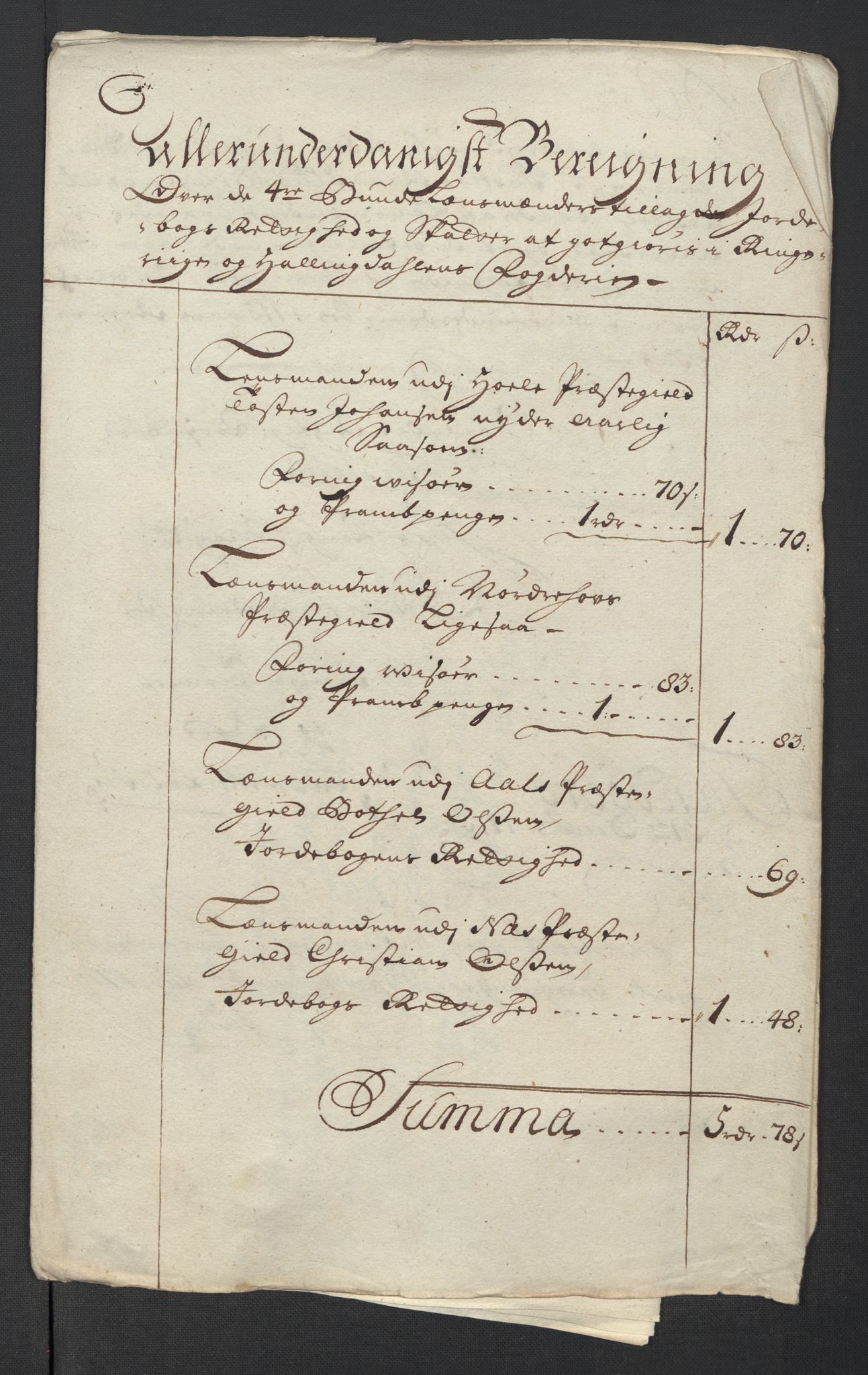 Rentekammeret inntil 1814, Reviderte regnskaper, Fogderegnskap, RA/EA-4092/R23/L1473: Fogderegnskap Ringerike og Hallingdal, 1715, s. 249