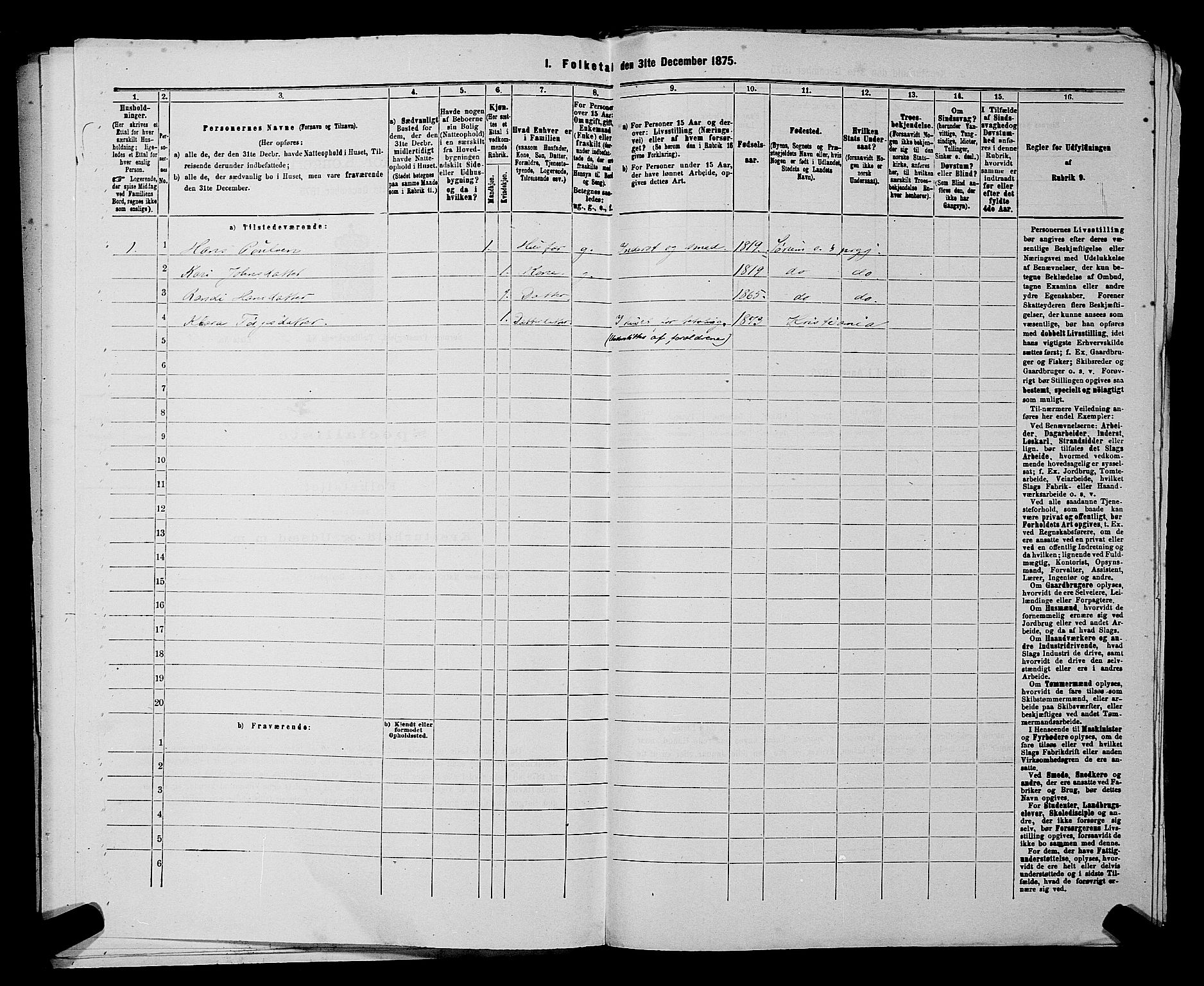 RA, Folketelling 1875 for 0226P Sørum prestegjeld, 1875, s. 324