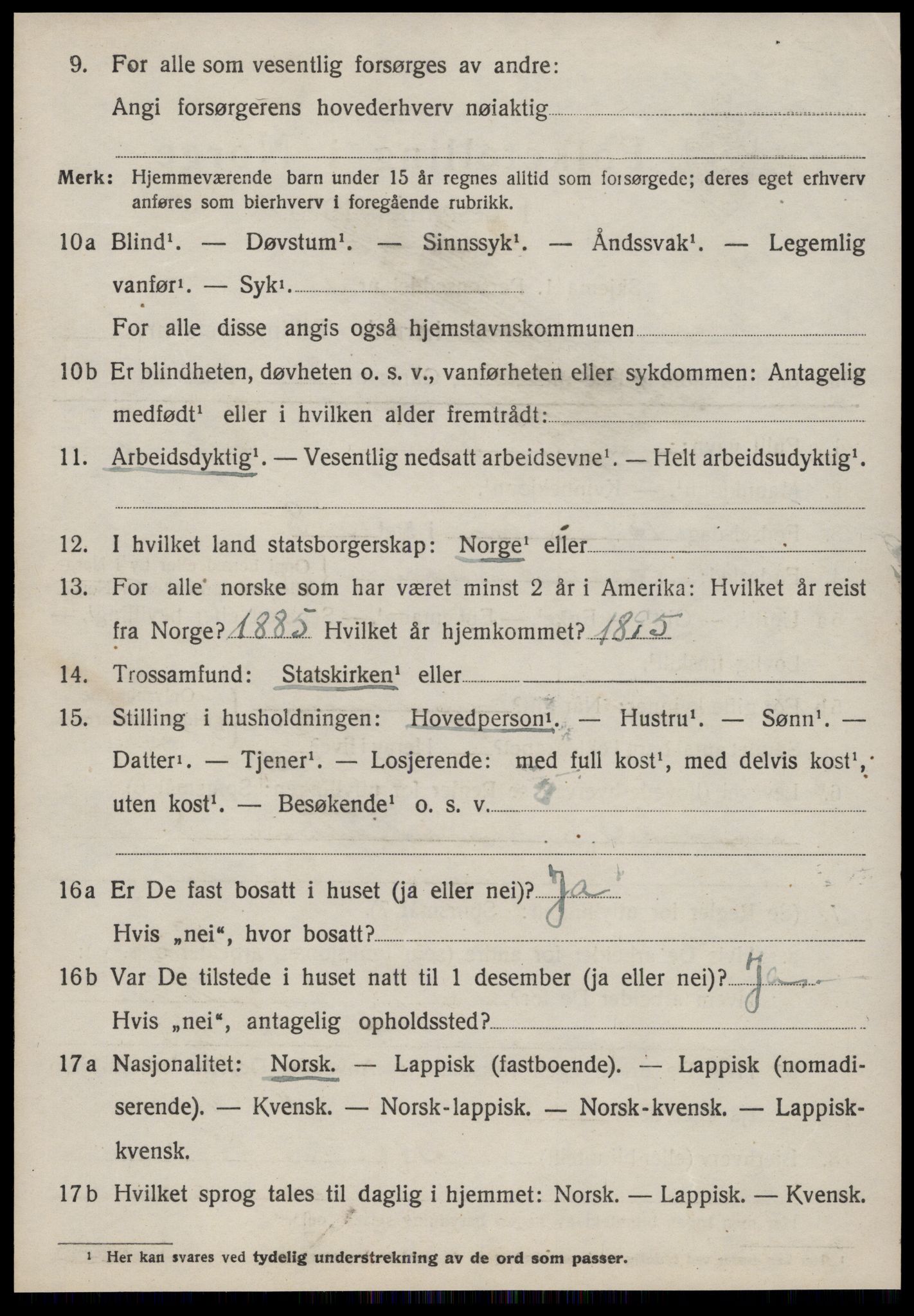 SAT, Folketelling 1920 for 1635 Rennebu herred, 1920, s. 3987