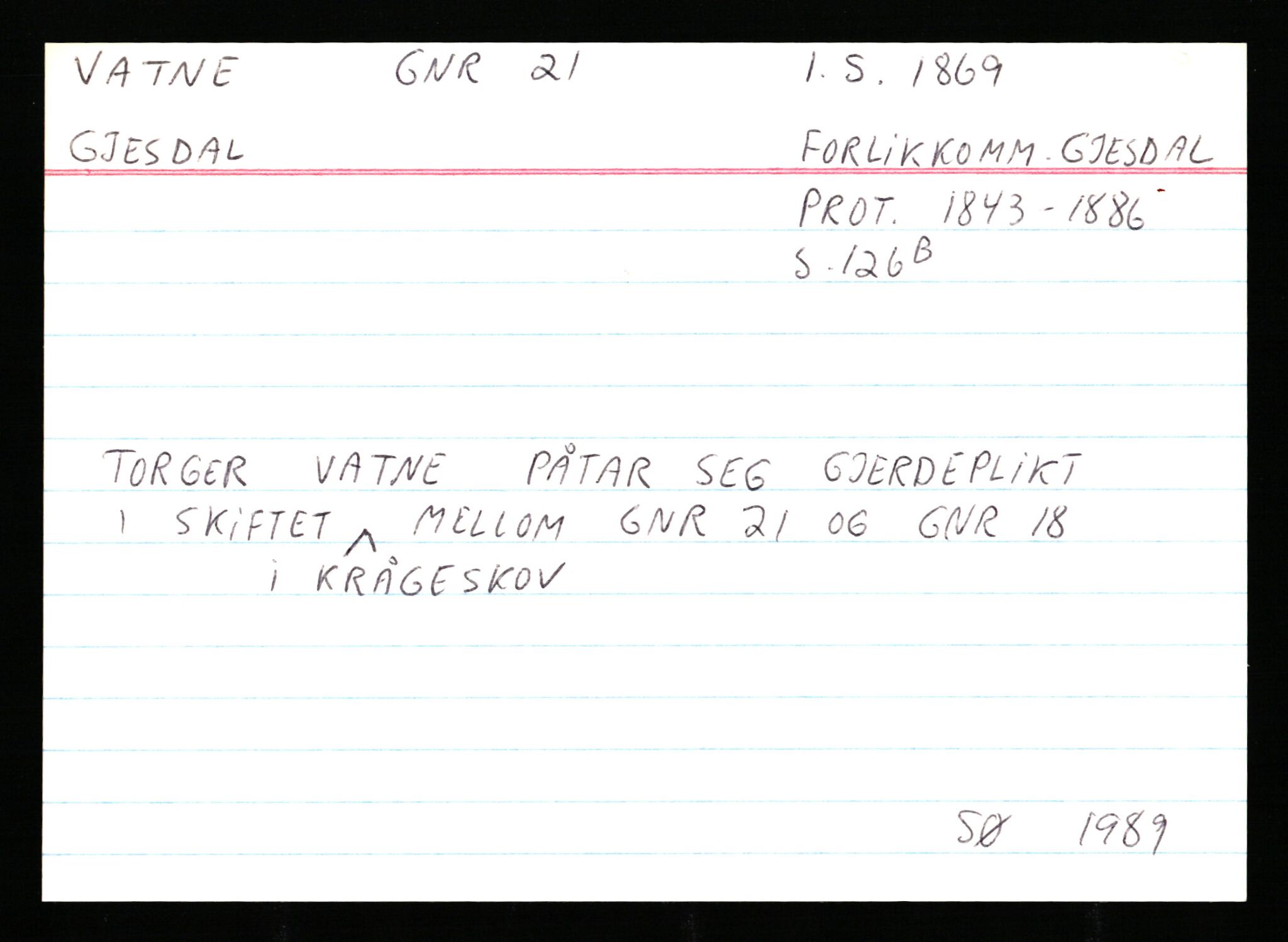 Statsarkivet i Stavanger, AV/SAST-A-101971/03/Y/Ym/L0065: Åstedskort sortert etter gårdsnavn: Vatland - Vervig, 1600-1950, s. 22