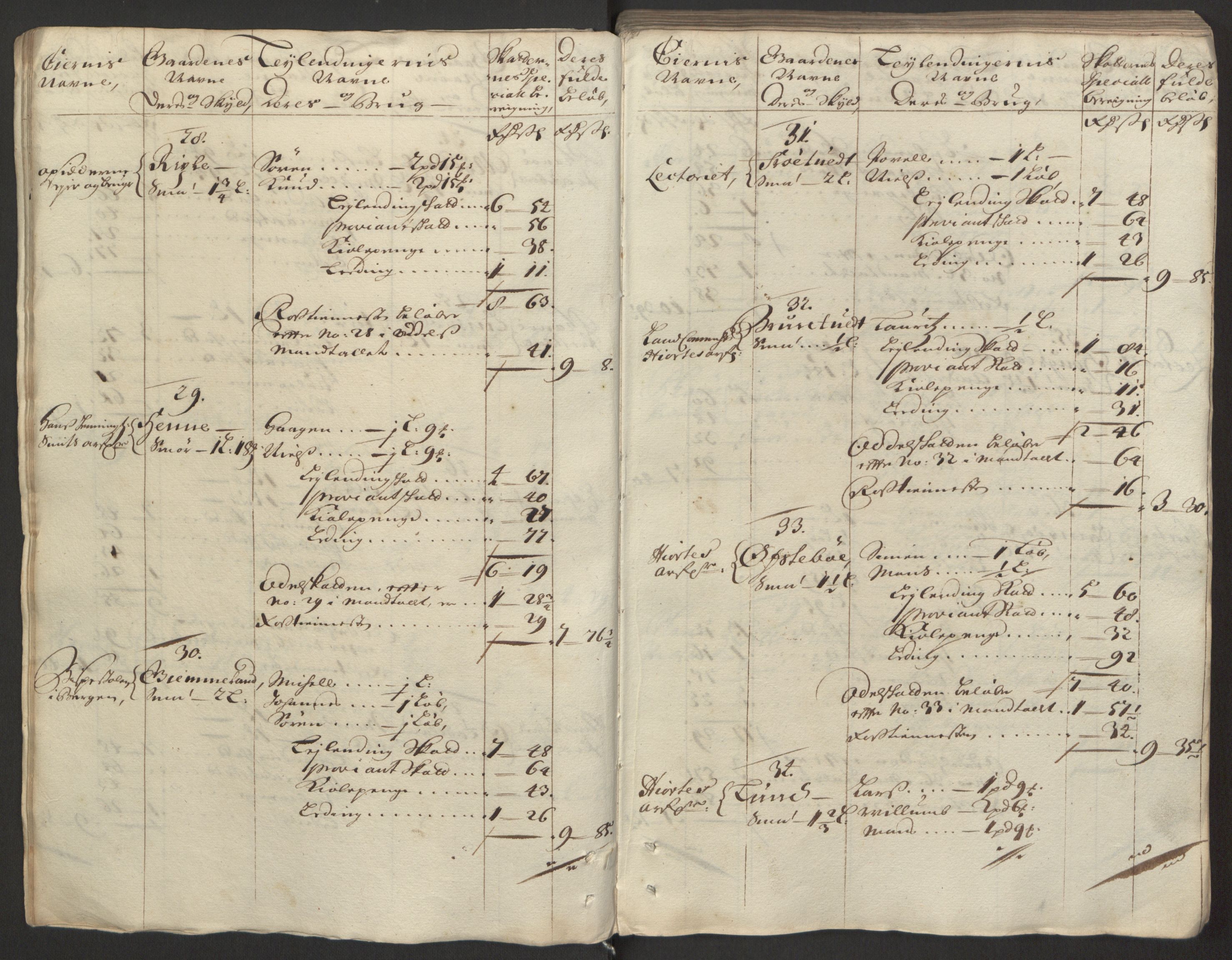 Rentekammeret inntil 1814, Reviderte regnskaper, Fogderegnskap, AV/RA-EA-4092/R51/L3182: Fogderegnskap Nordhordland og Voss, 1694, s. 17