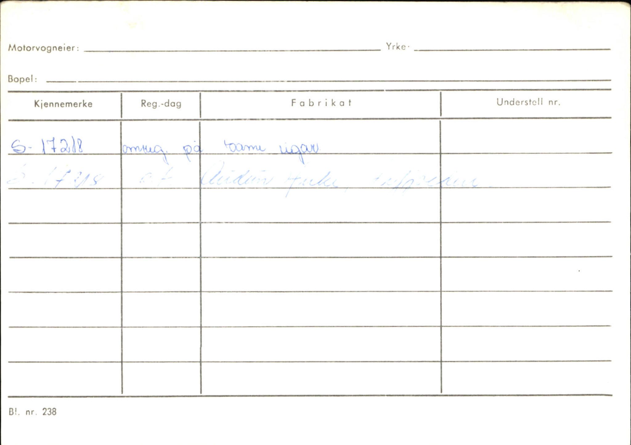 Statens vegvesen, Sogn og Fjordane vegkontor, SAB/A-5301/4/F/L0130: Eigarregister Eid T-Å. Høyanger A-O, 1945-1975, s. 2097