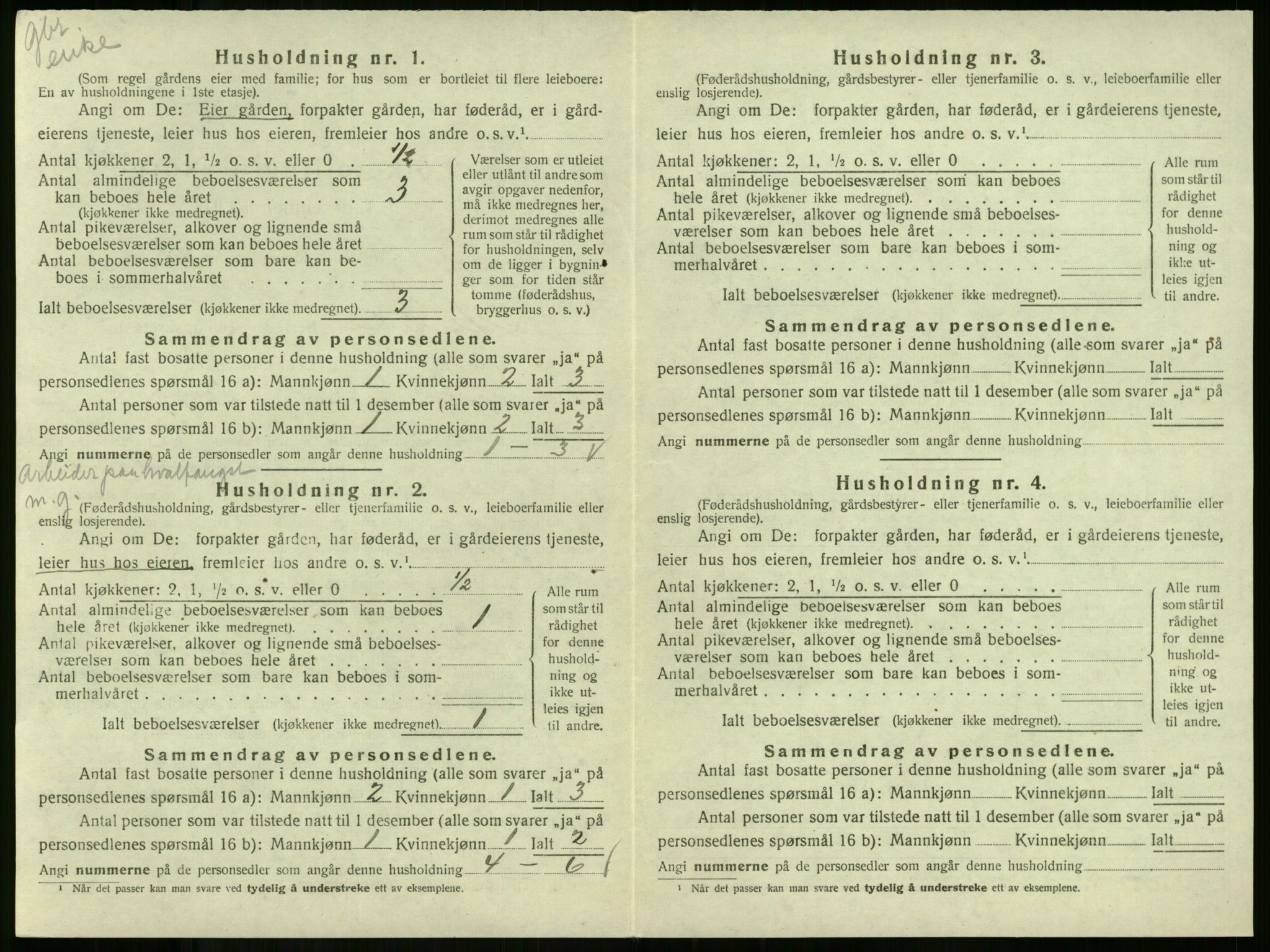 SAKO, Folketelling 1920 for 0719 Andebu herred, 1920, s. 377