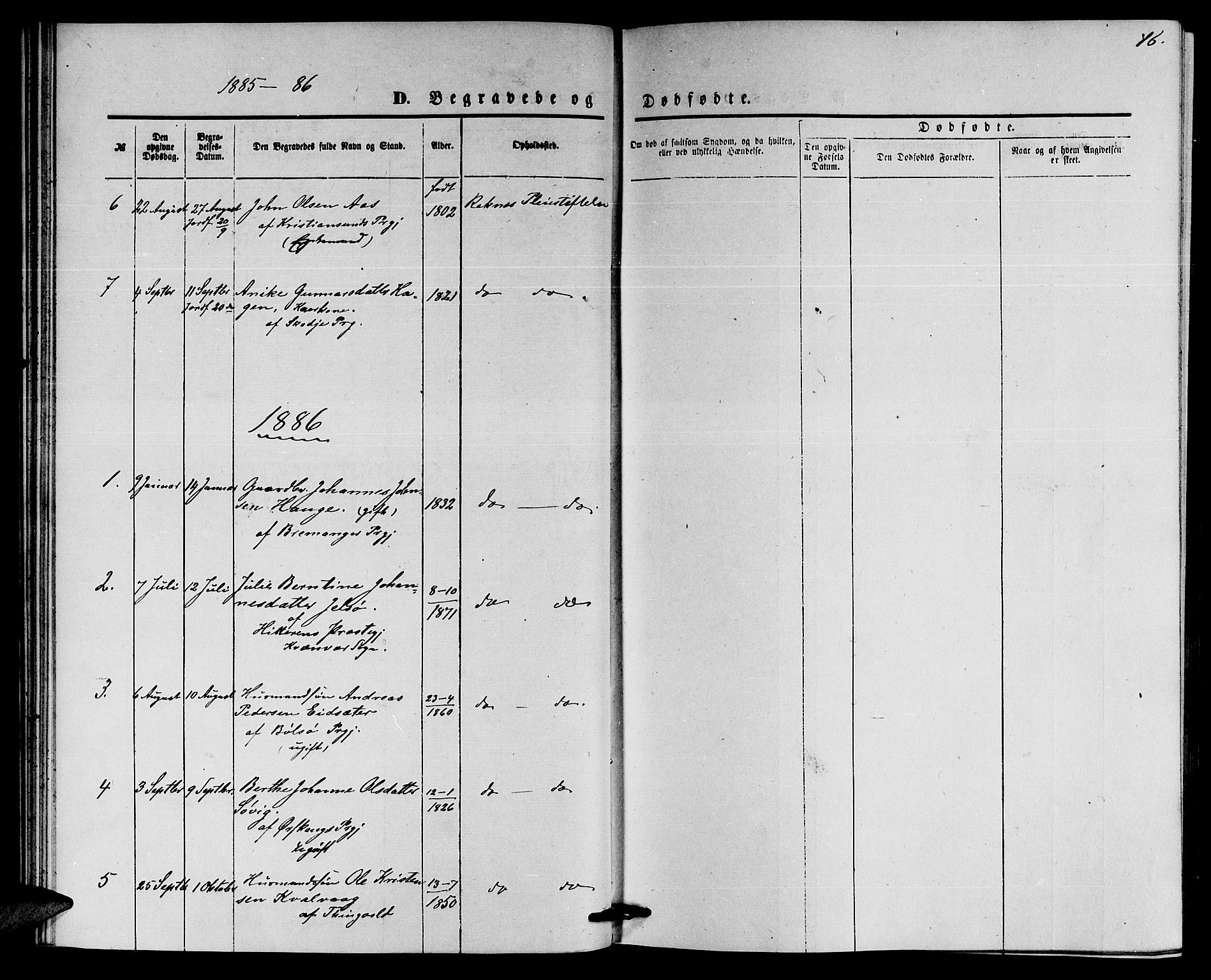 Ministerialprotokoller, klokkerbøker og fødselsregistre - Møre og Romsdal, SAT/A-1454/559/L0715: Klokkerbok nr. 559C01, 1869-1886, s. 46