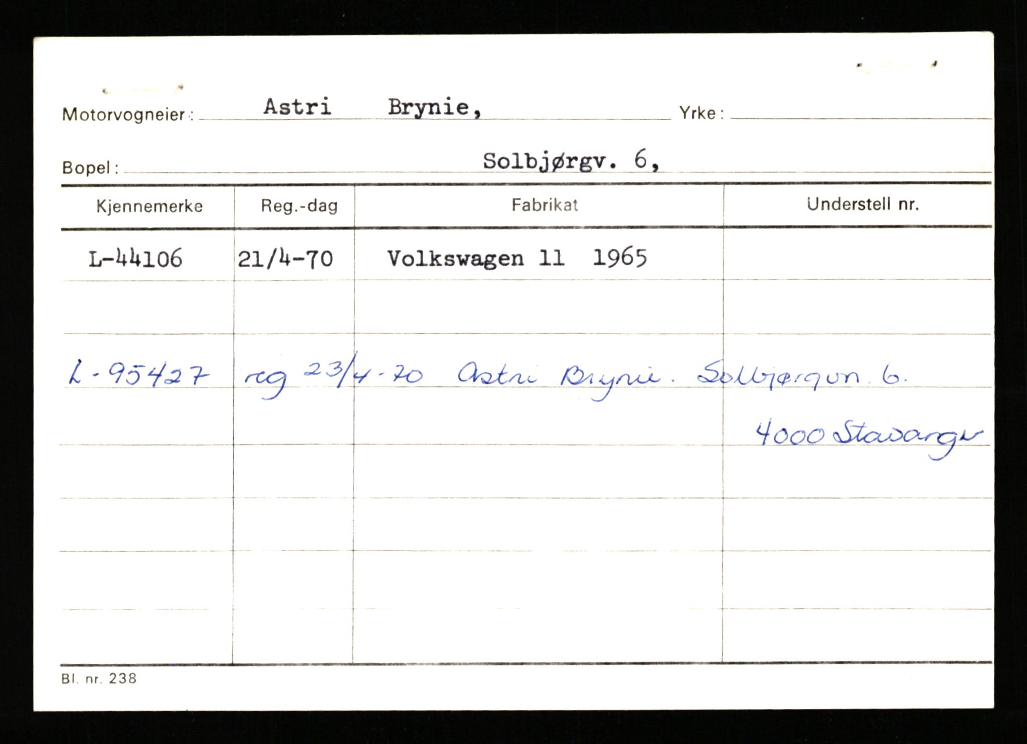 Stavanger trafikkstasjon, AV/SAST-A-101942/0/G/L0006: Registreringsnummer: 34250 - 49007, 1930-1971, s. 2570