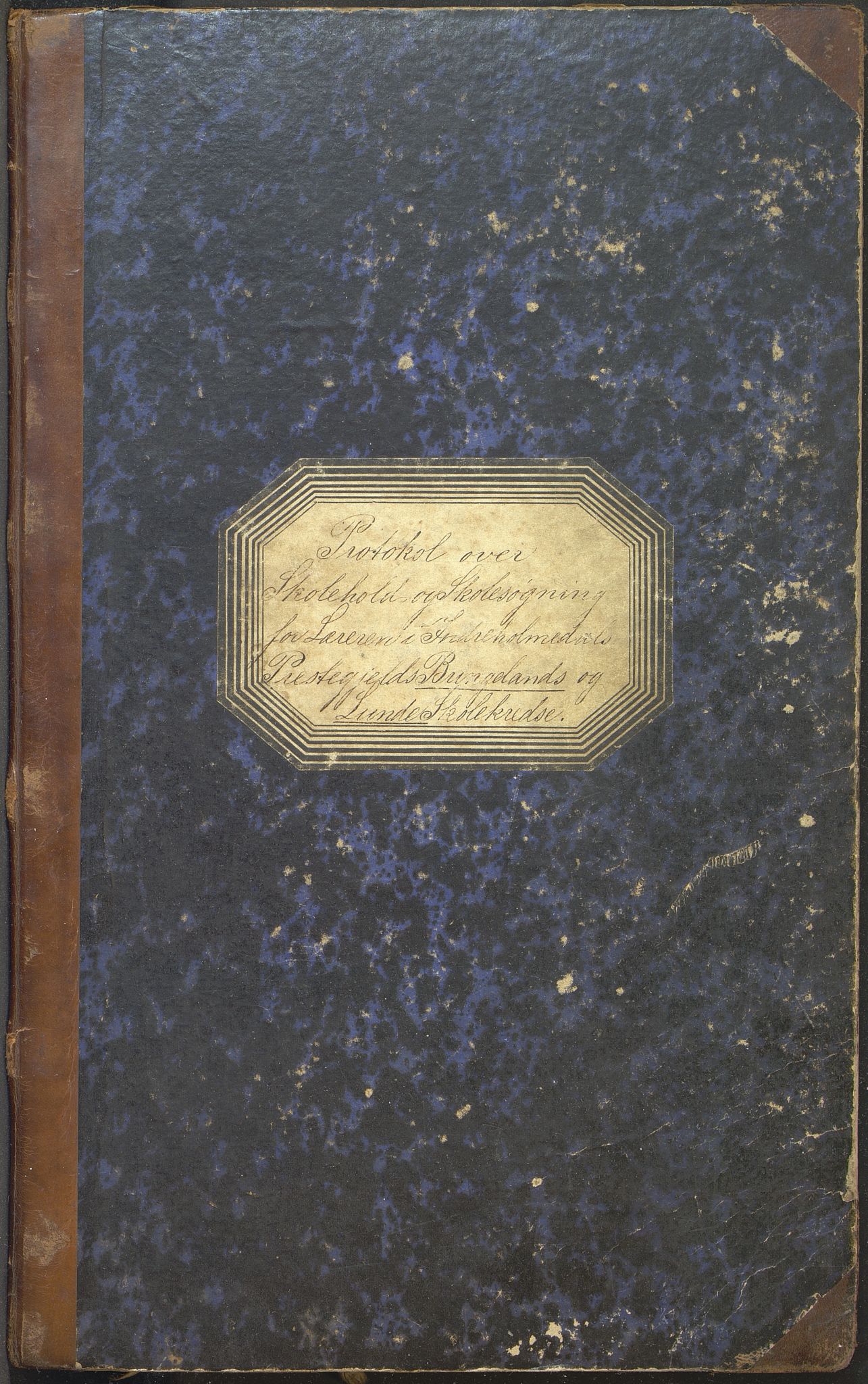 Gaular kommune. Lunde skule, VLFK/K-14300.520.12/542/L0001: skuleprotokoll for Bringeland skule, Skilbrei skule og Lunde skule, 1879-1895