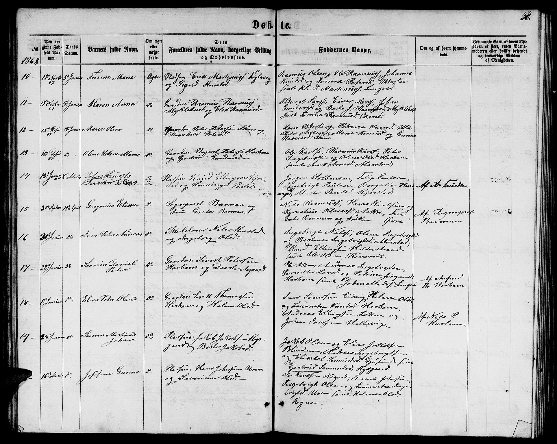 Ministerialprotokoller, klokkerbøker og fødselsregistre - Møre og Romsdal, AV/SAT-A-1454/536/L0508: Klokkerbok nr. 536C03, 1860-1870, s. 38