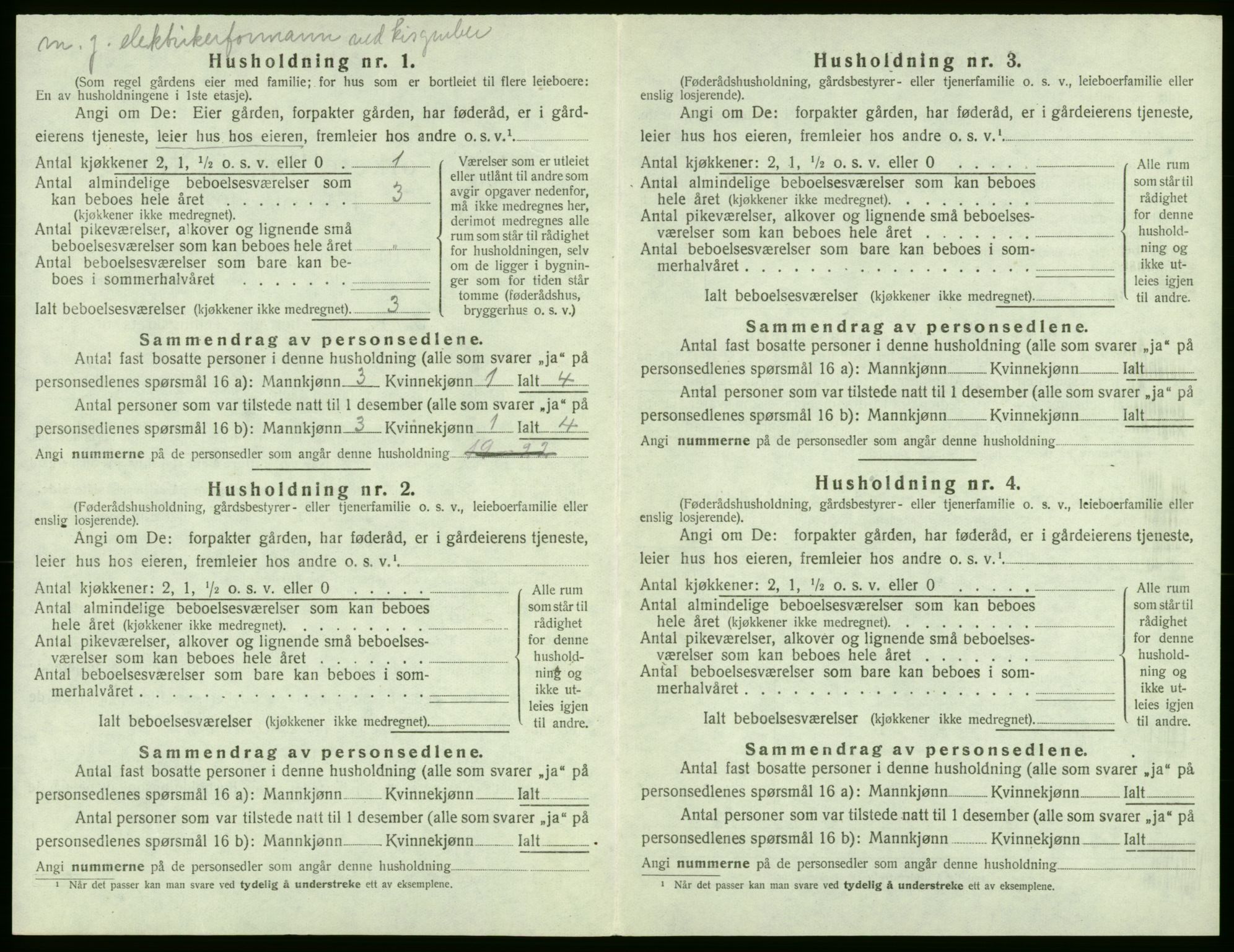 SAB, Folketelling 1920 for 1221 Stord herred, 1920, s. 536