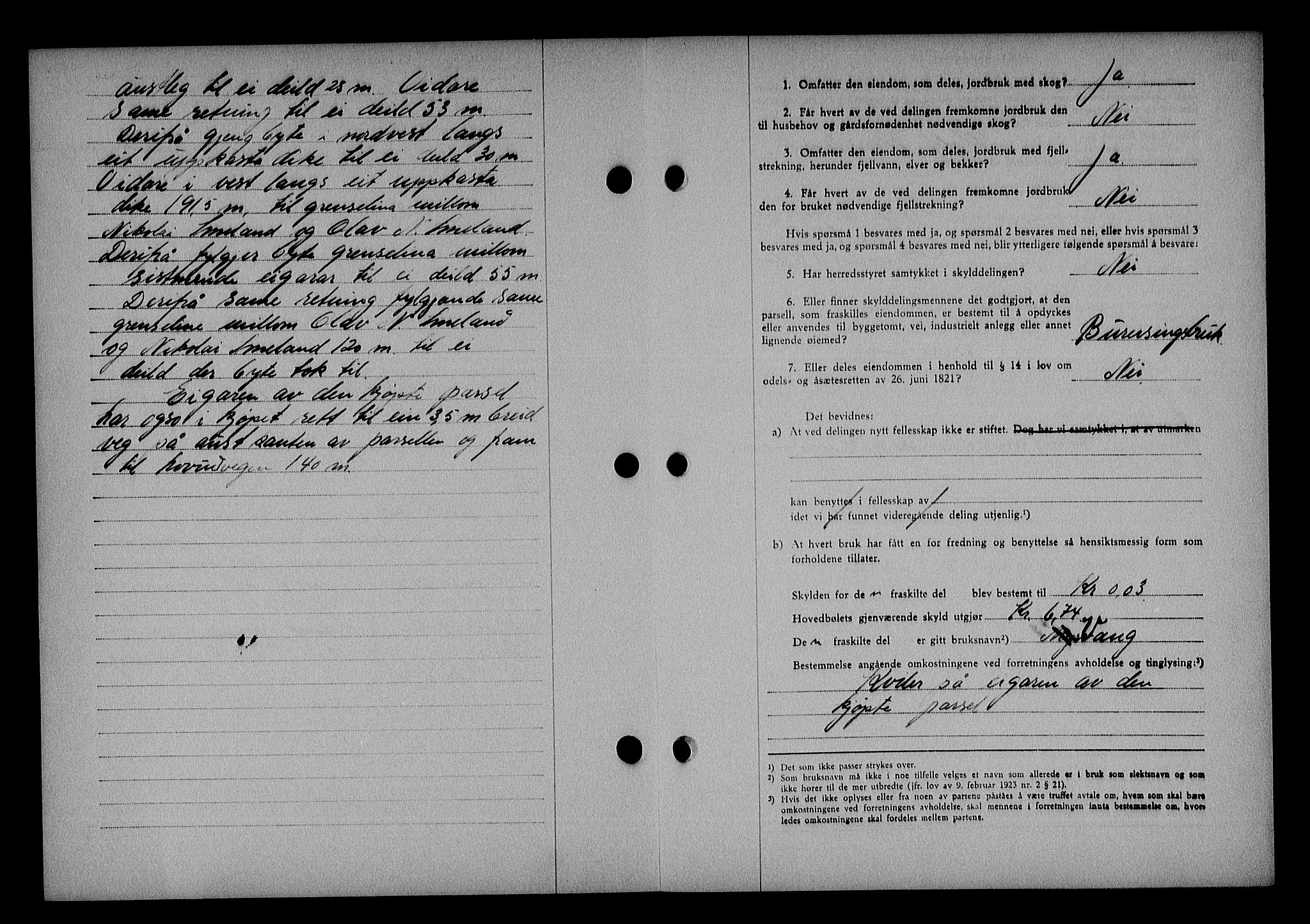 Nedenes sorenskriveri, SAK/1221-0006/G/Gb/Gba/L0045: Pantebok nr. 41, 1938-1938, Dagboknr: 1206/1938