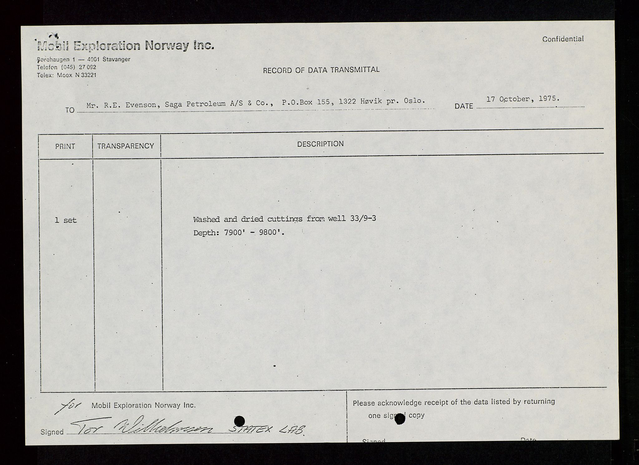 Pa 1578 - Mobil Exploration Norway Incorporated, AV/SAST-A-102024/4/D/Da/L0115: S.E. Smith - Sak og korrespondanse, 1974-1981, s. 648