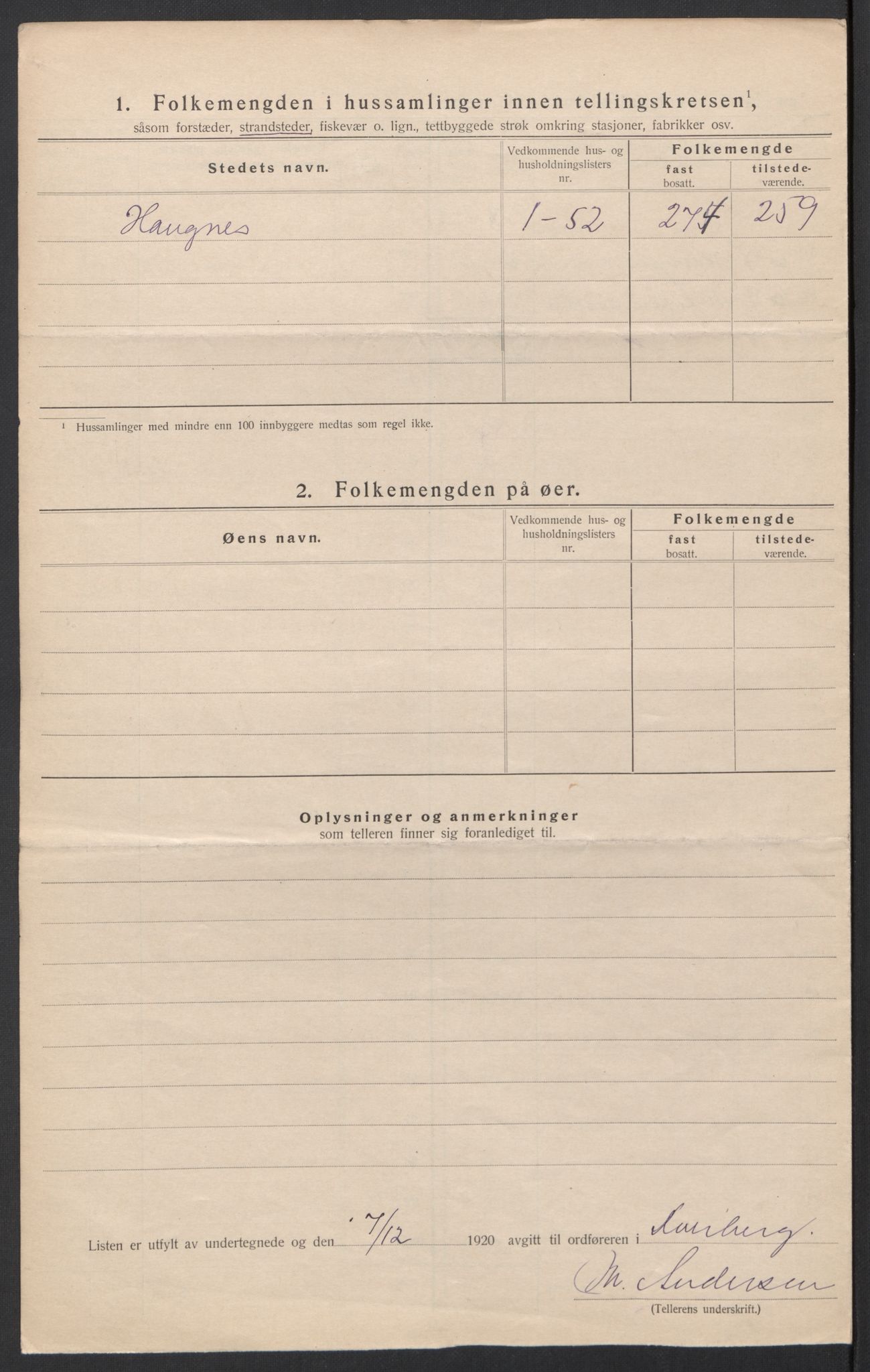 SAT, Folketelling 1920 for 1872 Dverberg herred, 1920, s. 20