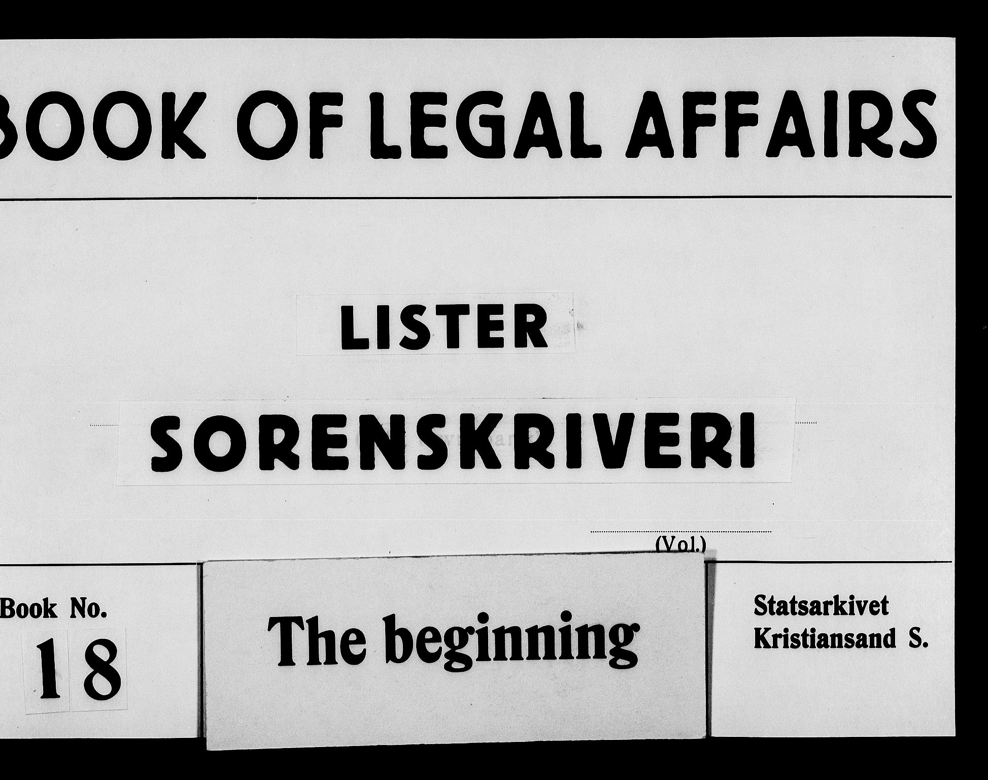 Lister sorenskriveri, AV/SAK-1221-0003/F/Fa/L0018: Tingbok nr 18, 1691-1692