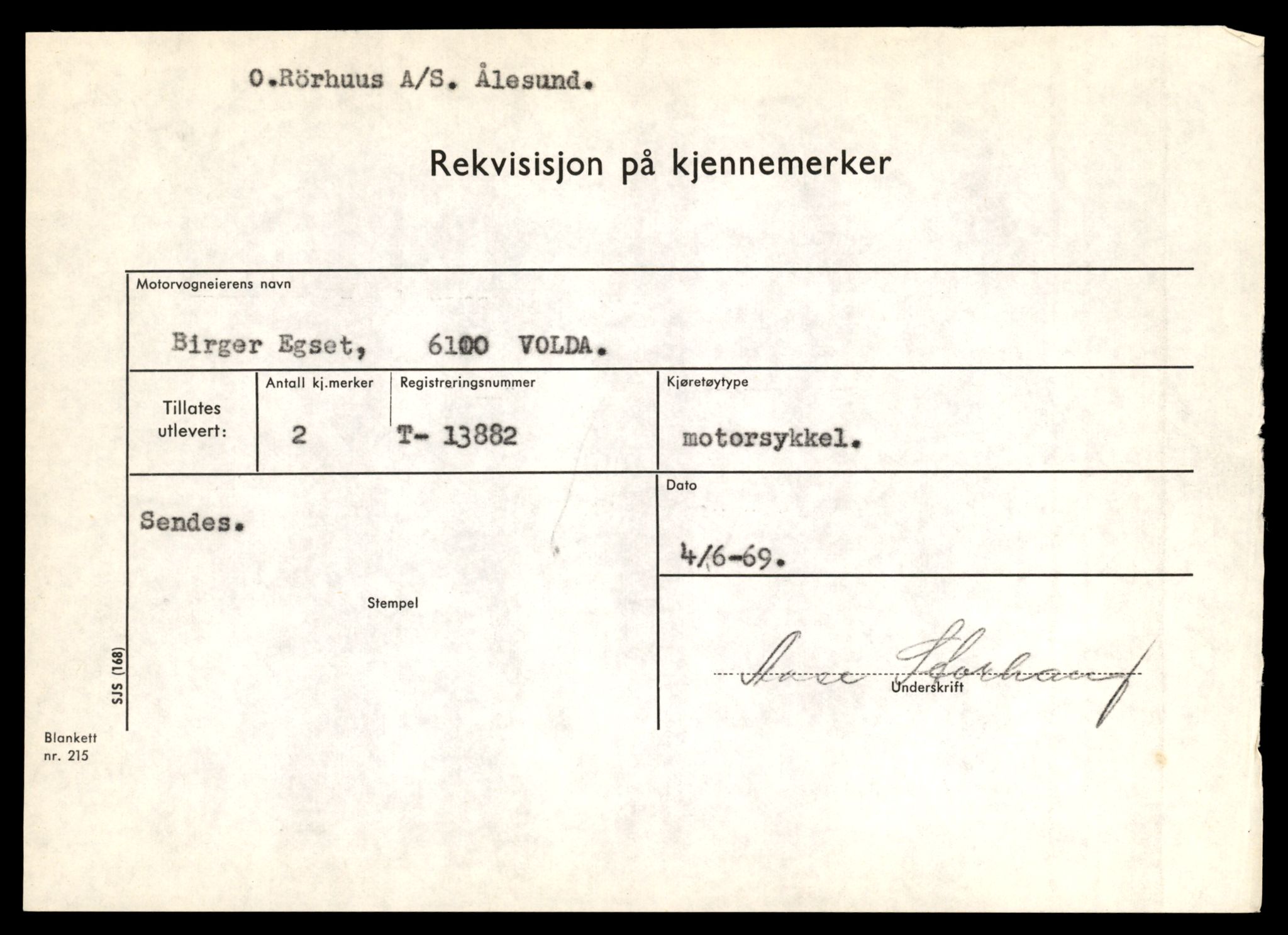 Møre og Romsdal vegkontor - Ålesund trafikkstasjon, AV/SAT-A-4099/F/Fe/L0041: Registreringskort for kjøretøy T 13710 - T 13905, 1927-1998, s. 3035