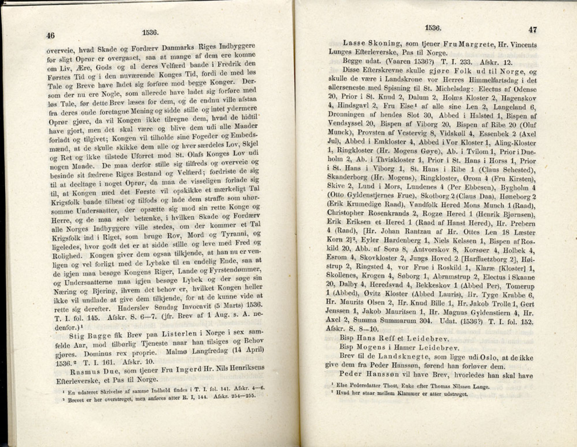 Publikasjoner utgitt av Det Norske Historiske Kildeskriftfond, PUBL/-/-/-: Norske Rigs-Registranter, bind 1, 1523-1571, s. 46-47