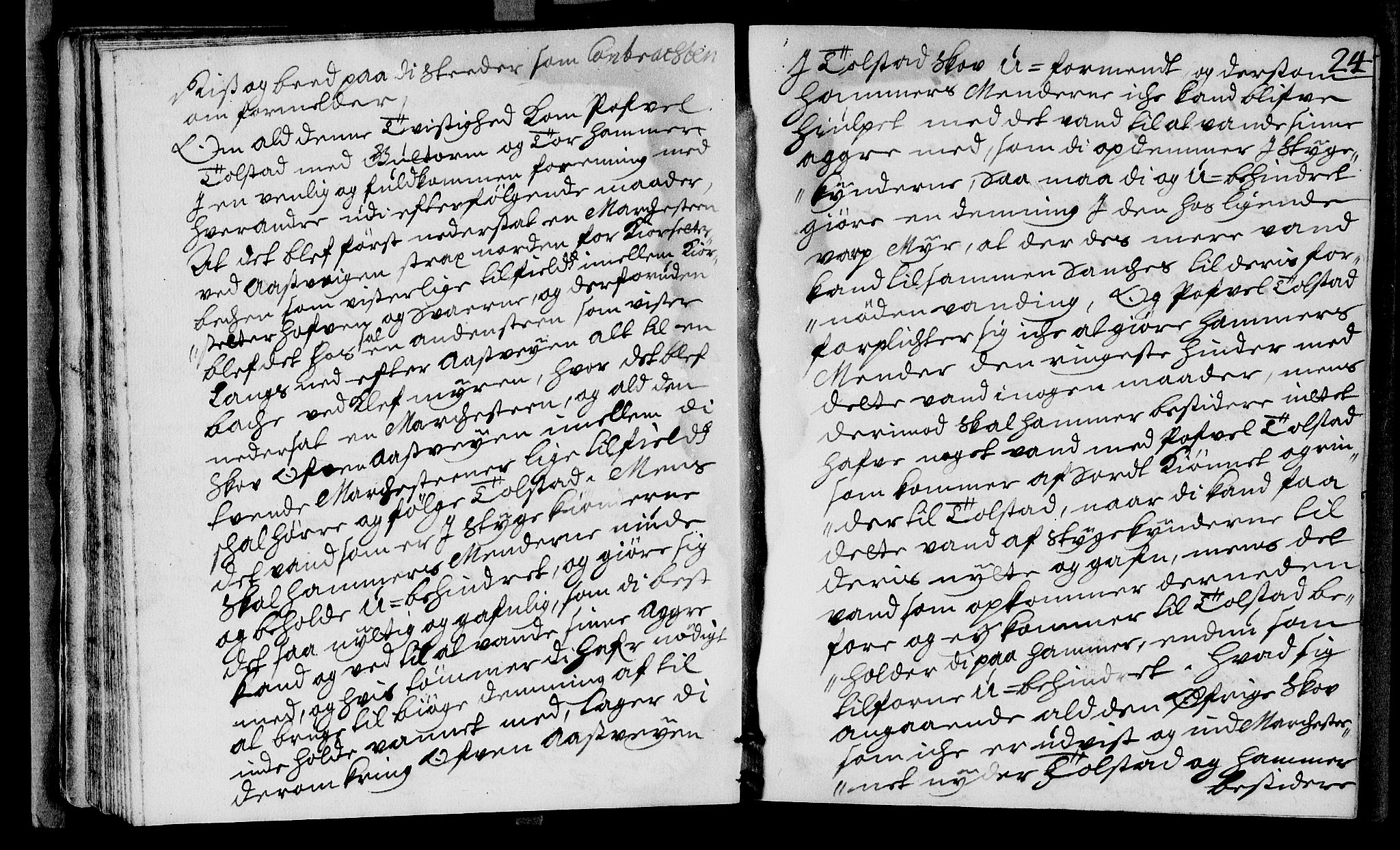 Sorenskriverier i Gudbrandsdalen, AV/SAH-TING-036/G/Gb/Gba/L0030: Tingbok - Nord-Gudbrandsdal, 1702, s. 23b-24a
